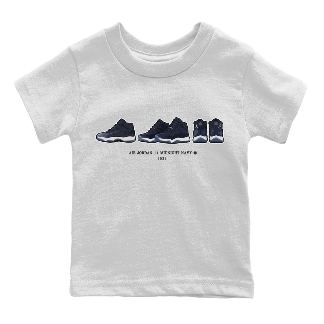 snkmatch Prelude Kids Tops - Air Jordan 11 Midnight Navy