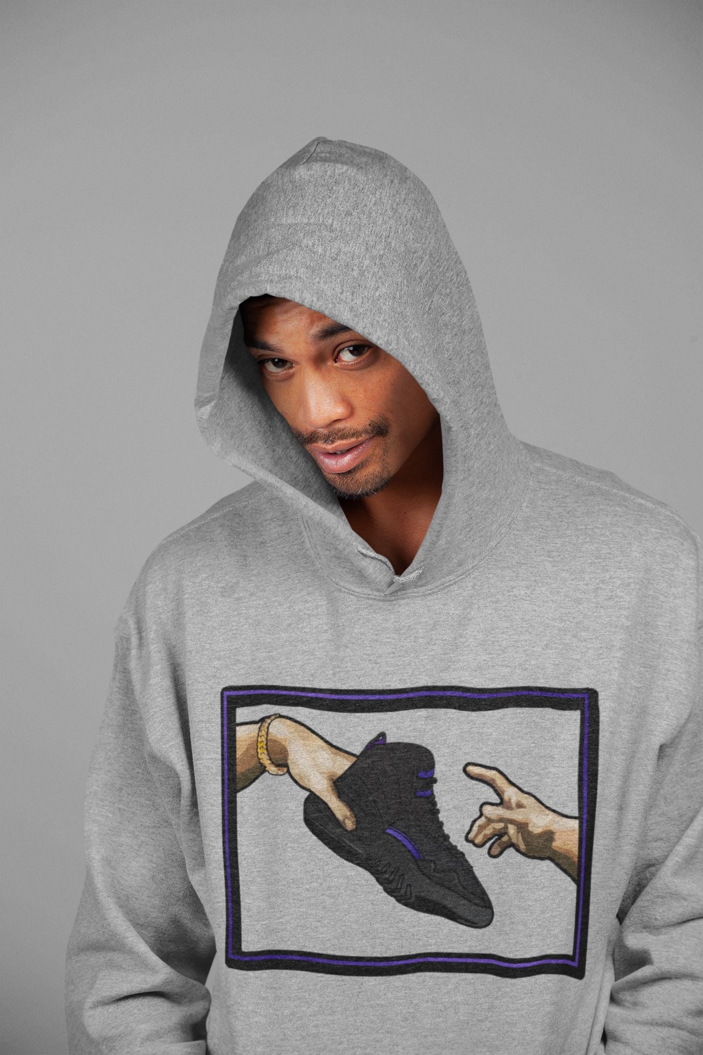 Adam's Creation Unisex Tops - Air Jordan 12 Dark Concord