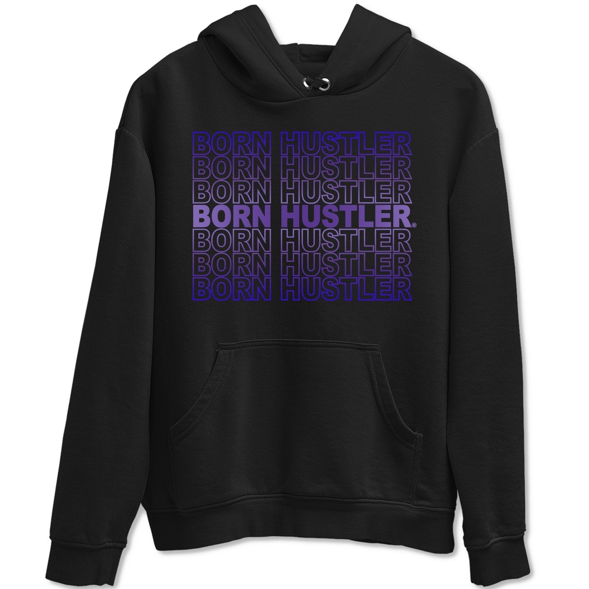 Born Hustler Unisex Tops - Air Jordan 12 Dark Concord