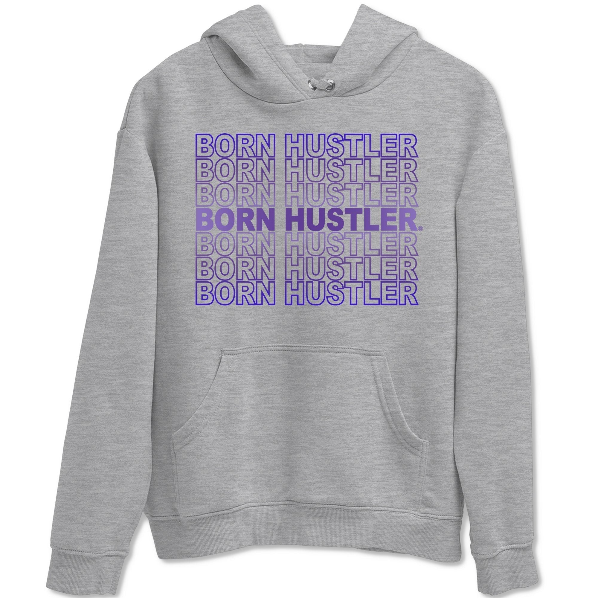 Born Hustler Unisex Tops - Air Jordan 12 Dark Concord