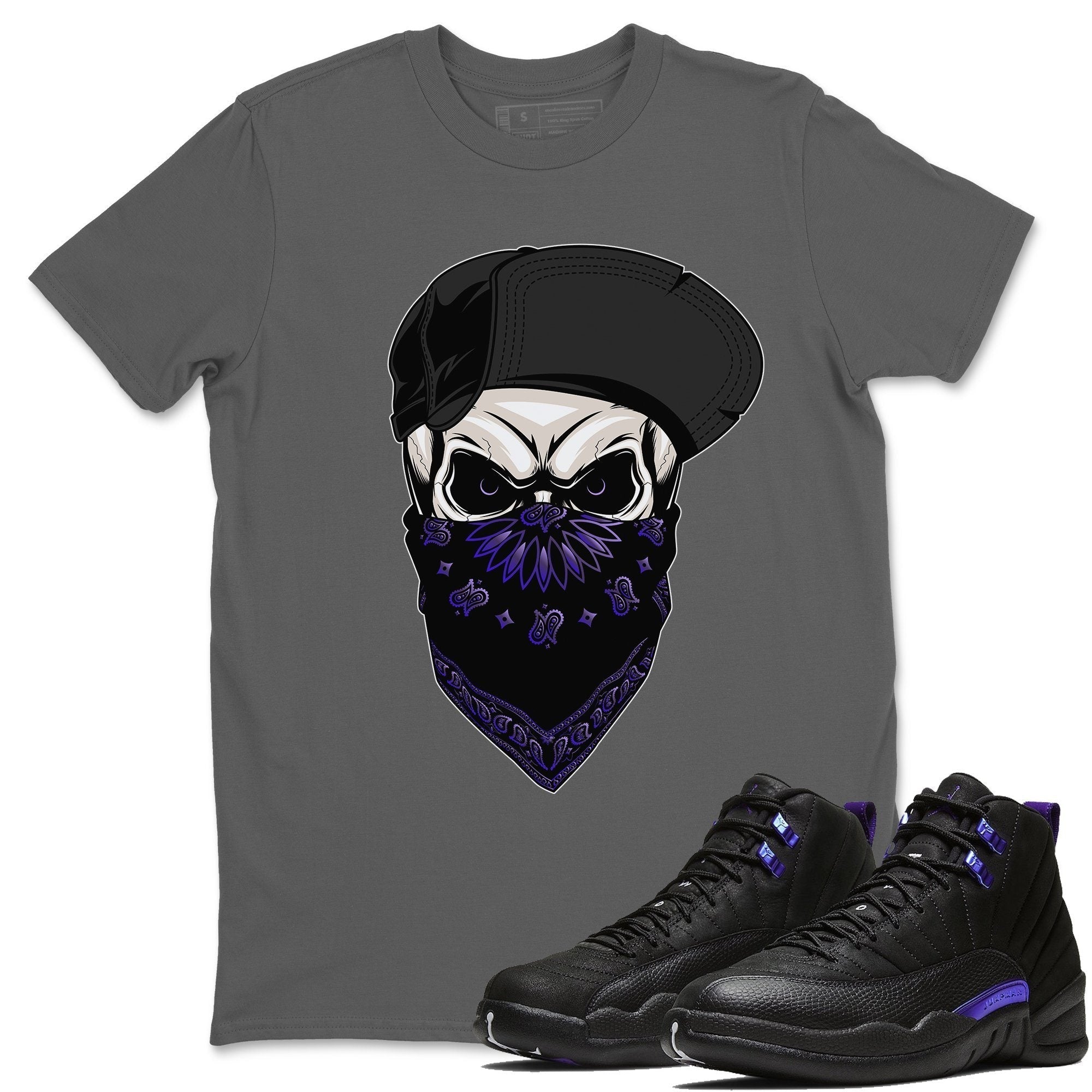 Skull Hat Unisex Tops - Air Jordan 12 Dark Concord