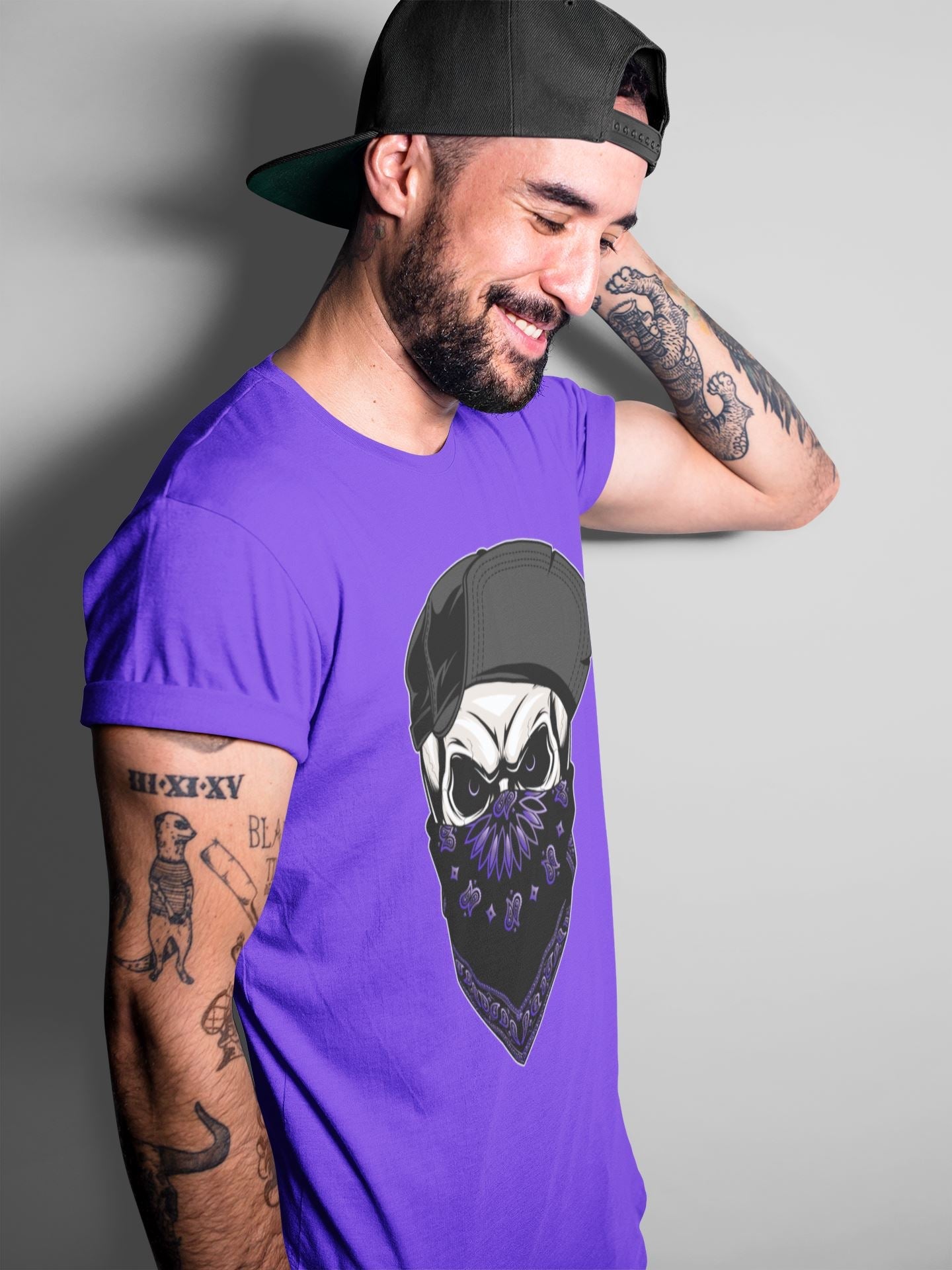 Skull Hat Unisex Tops - Air Jordan 12 Dark Concord