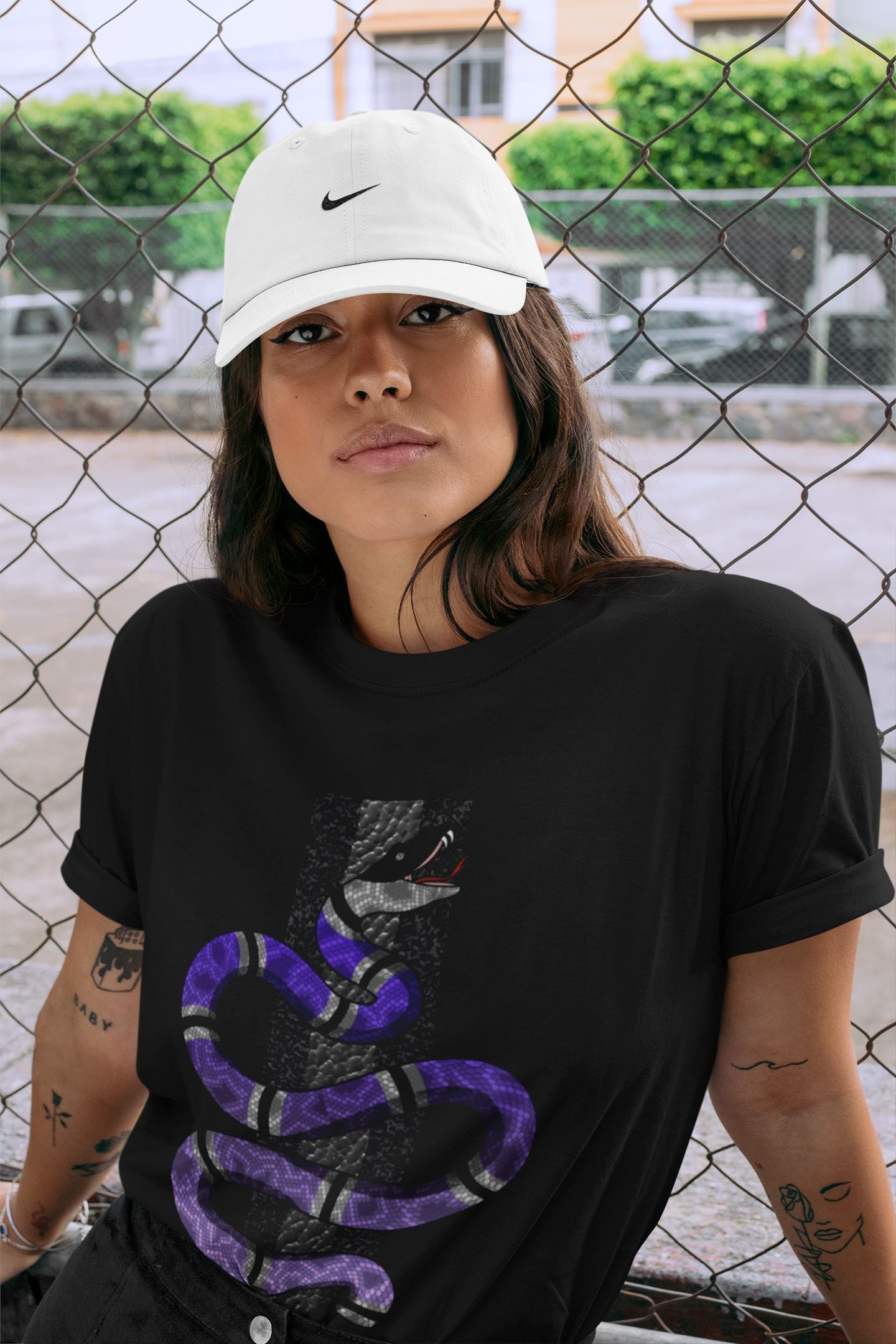 Snake Unisex Tops - Air Jordan 12 Dark Concord