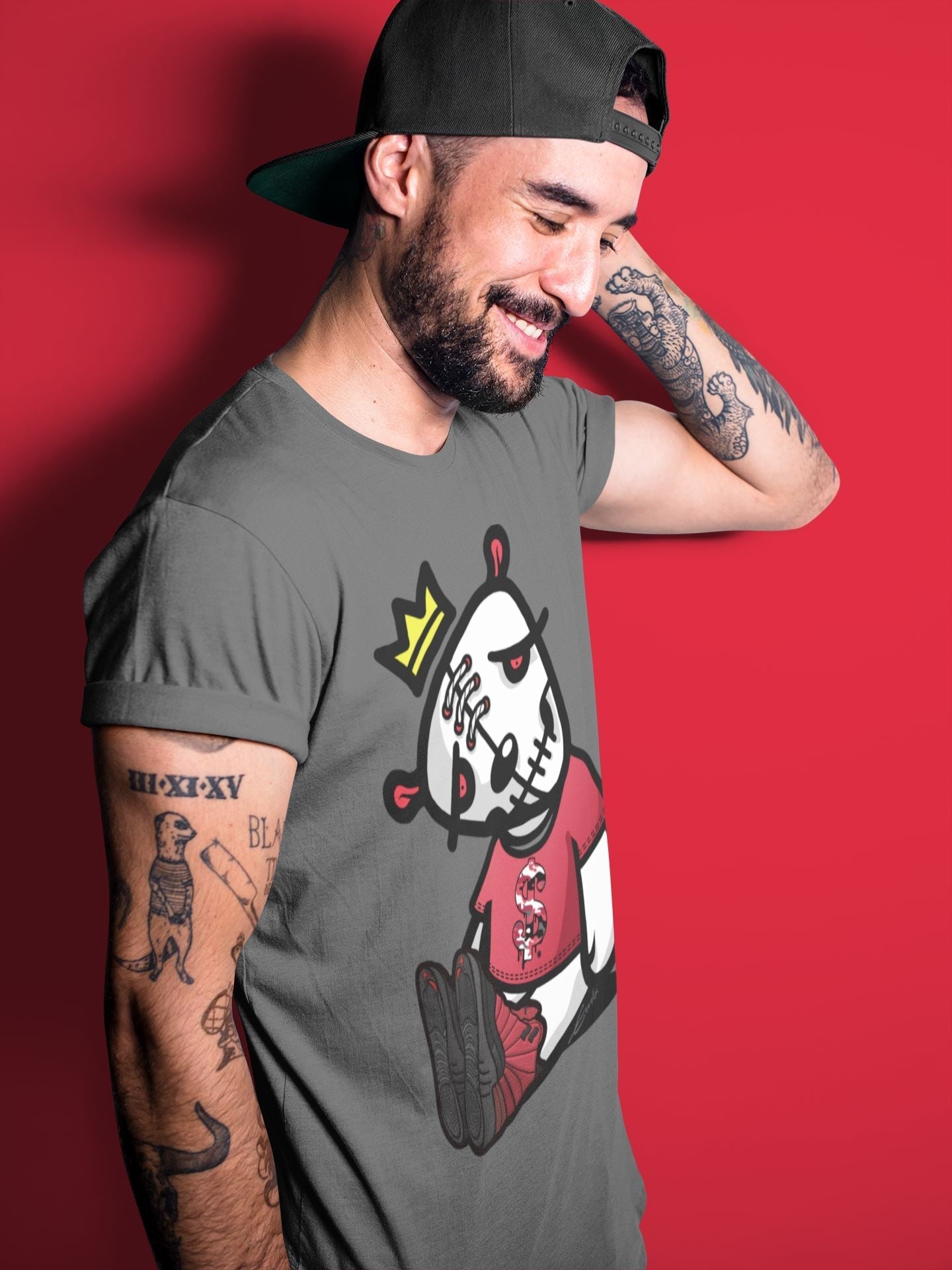 Dead Dolls Unisex Tops - Air Jordan 12 Reverse Flu Game
