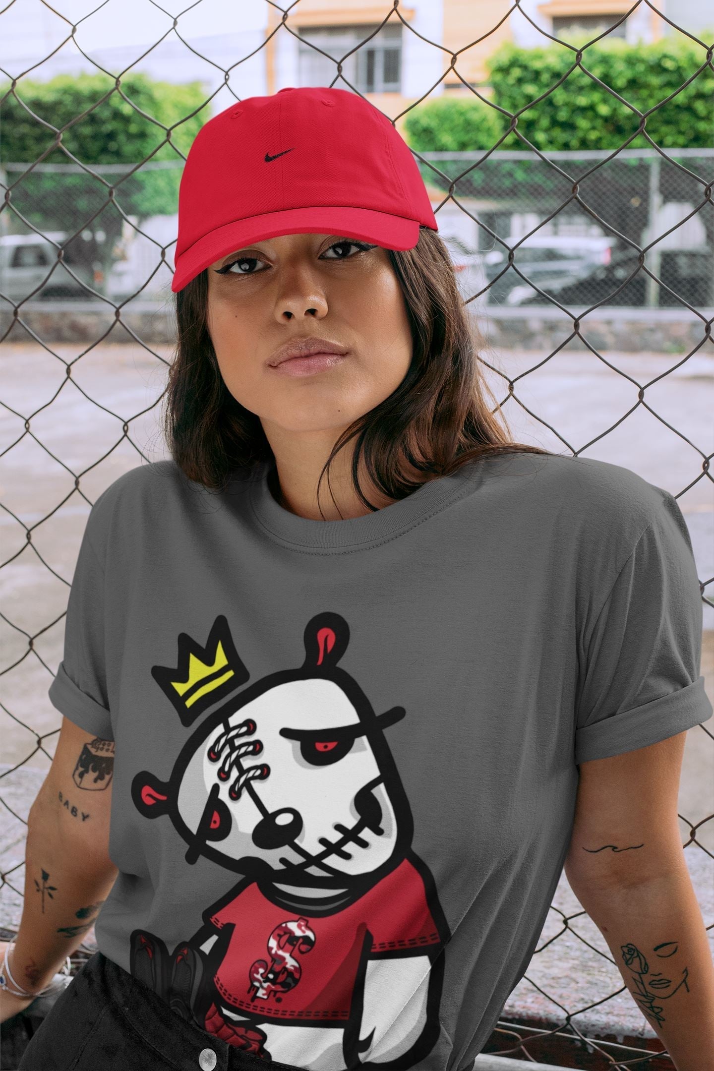 Dead Dolls Unisex Tops - Air Jordan 12 Reverse Flu Game
