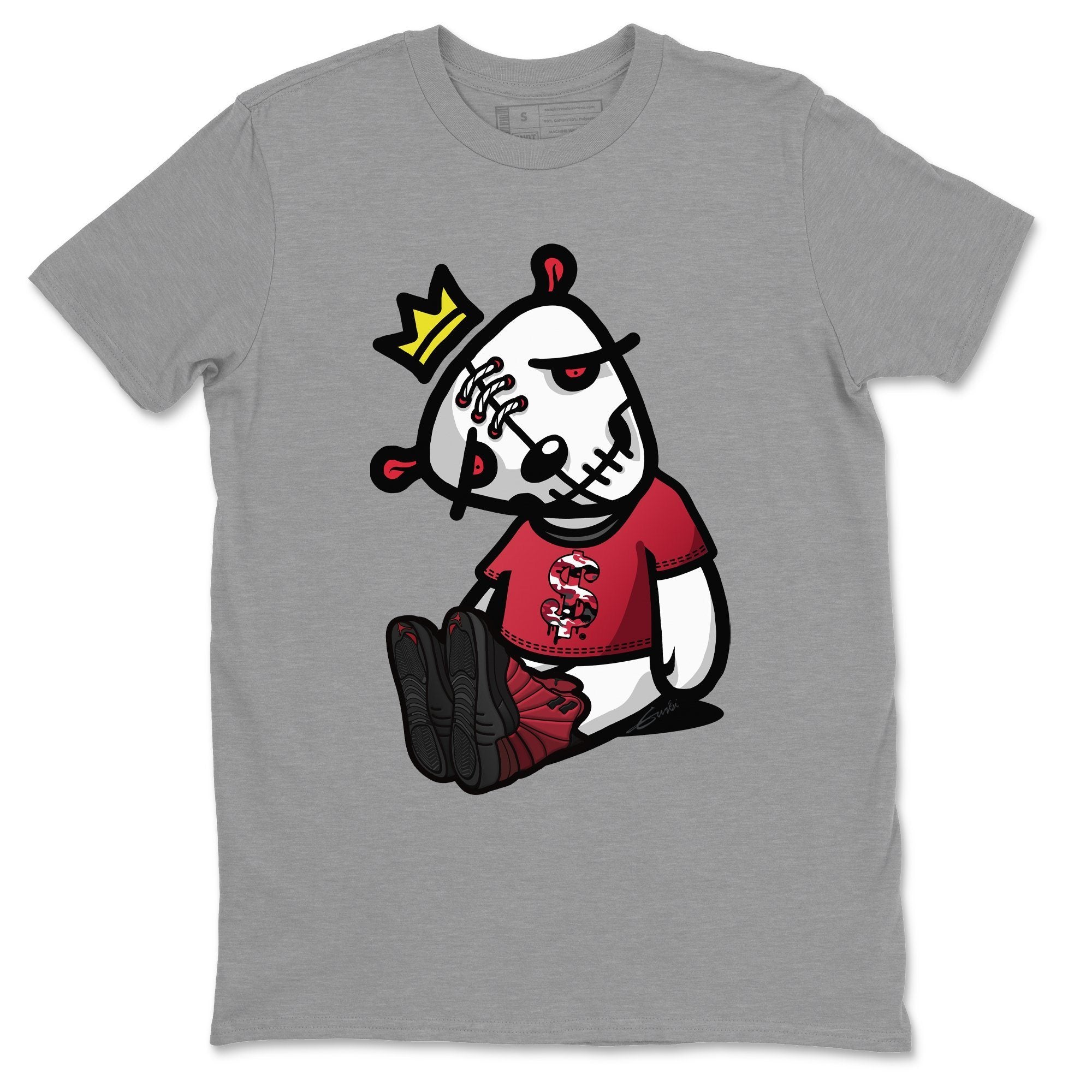 Dead Dolls Unisex Tops - Air Jordan 12 Reverse Flu Game