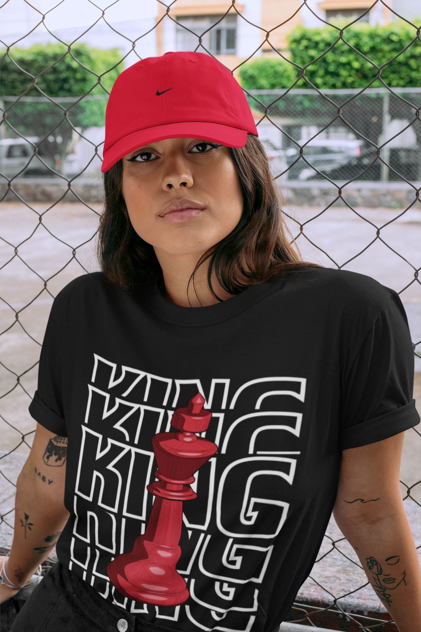 King Unisex Tops - Air Jordan 12 Reverse Flu Game