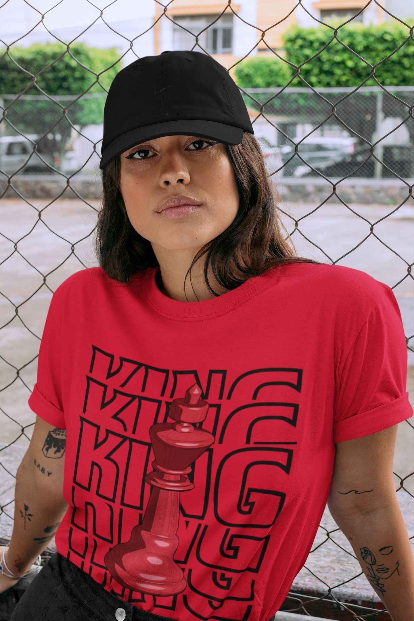 King Unisex Tops - Air Jordan 12 Reverse Flu Game
