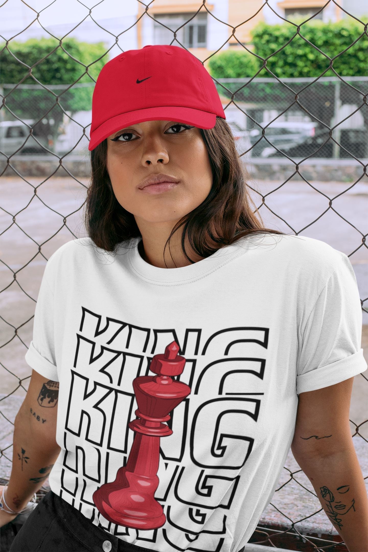 King Unisex Tops - Air Jordan 12 Reverse Flu Game