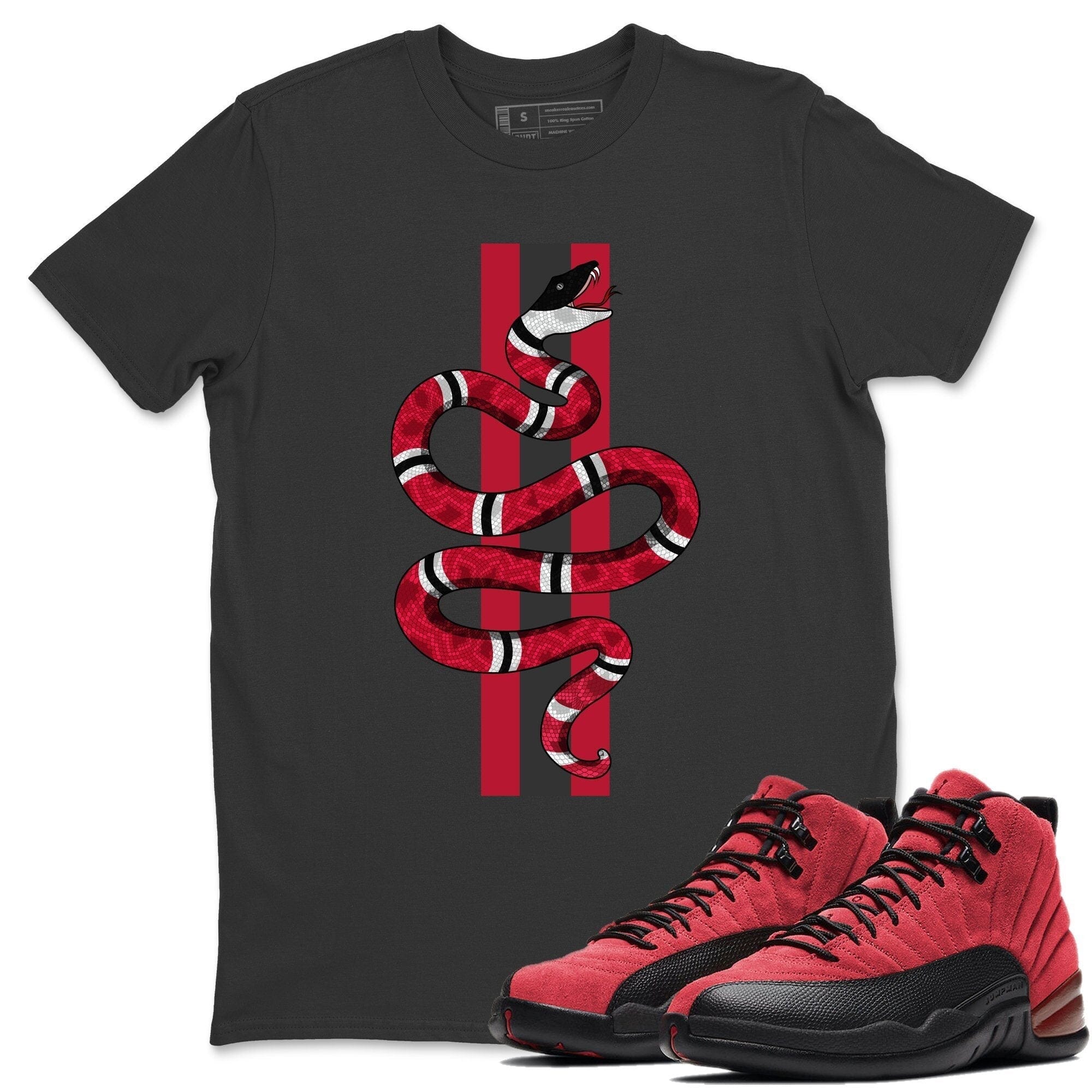 Snake Unisex Tops - Air Jordan 12 Reverse Flu Game