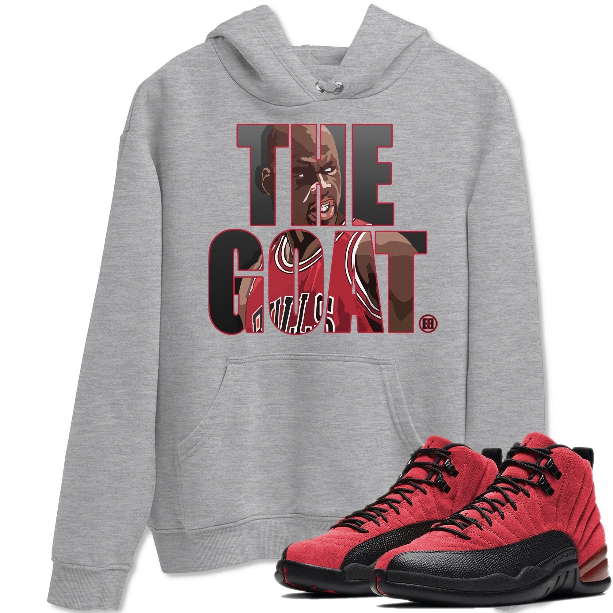 The Goat Unisex Tops - Air Jordan 12 Reverse Flu Game