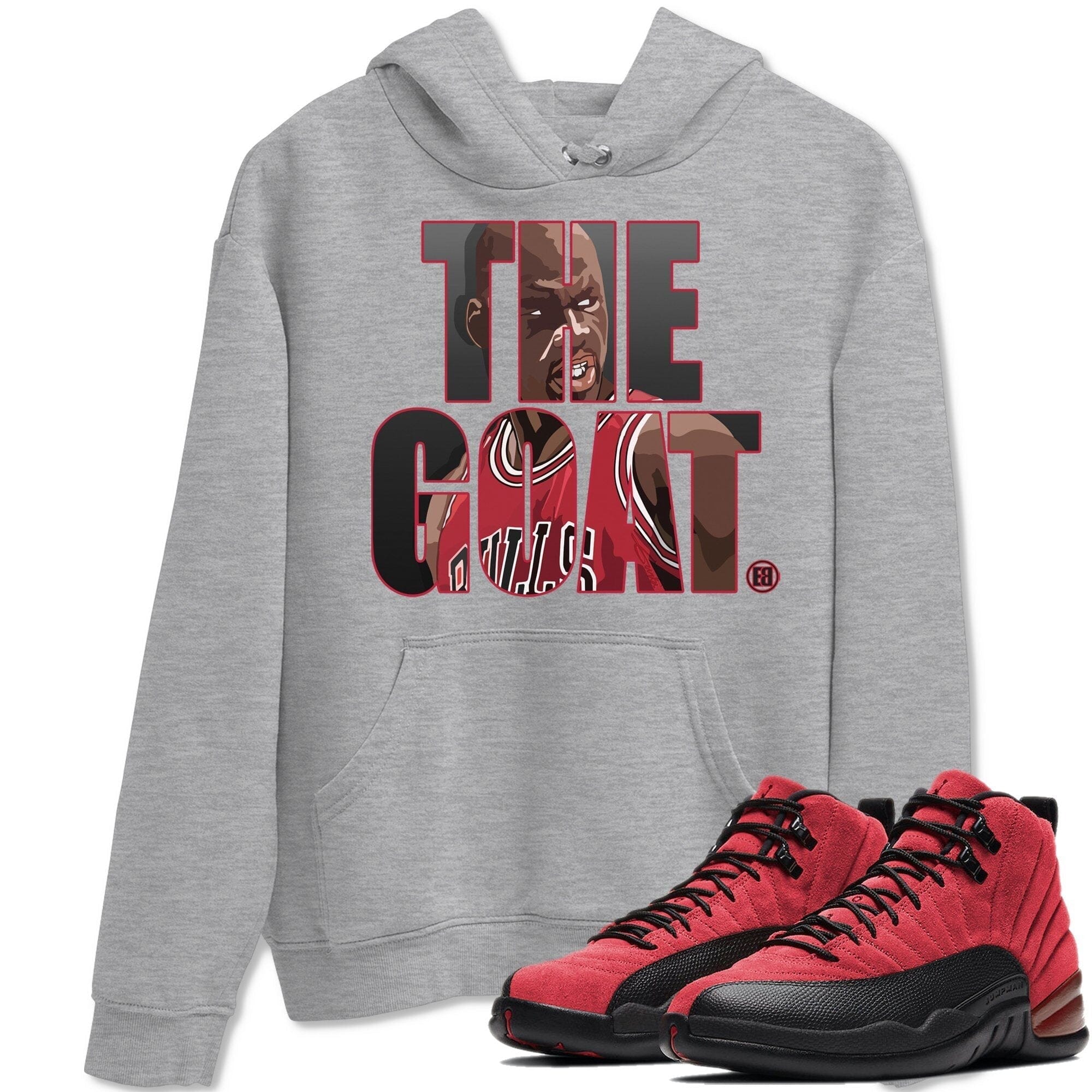 The Goat Unisex Tops - Air Jordan 12 Reverse Flu Game