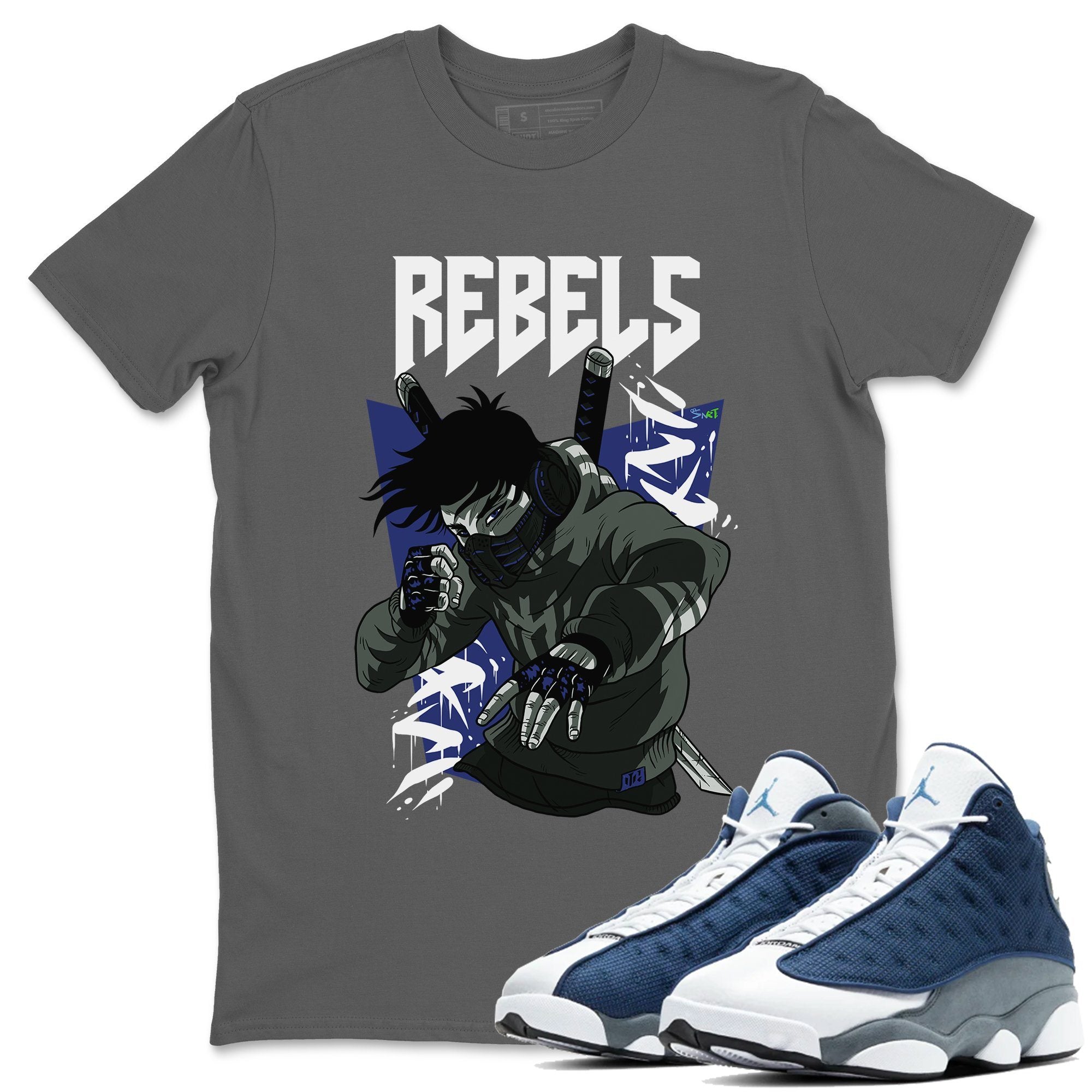 Rebels Unisex Tops - Air Jordan 13 Flint