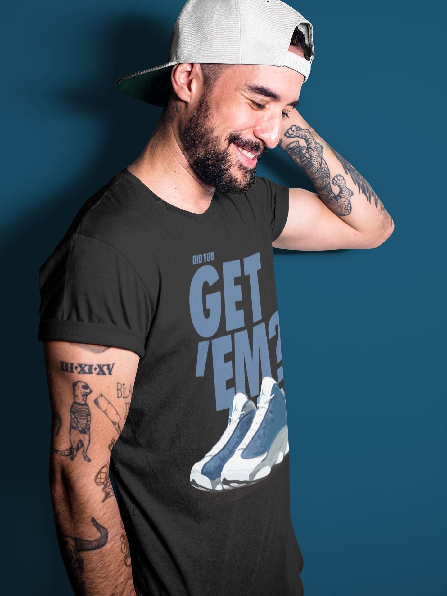 Did You Get 'Em Unisex Tops - Air Jordan 13 Flint