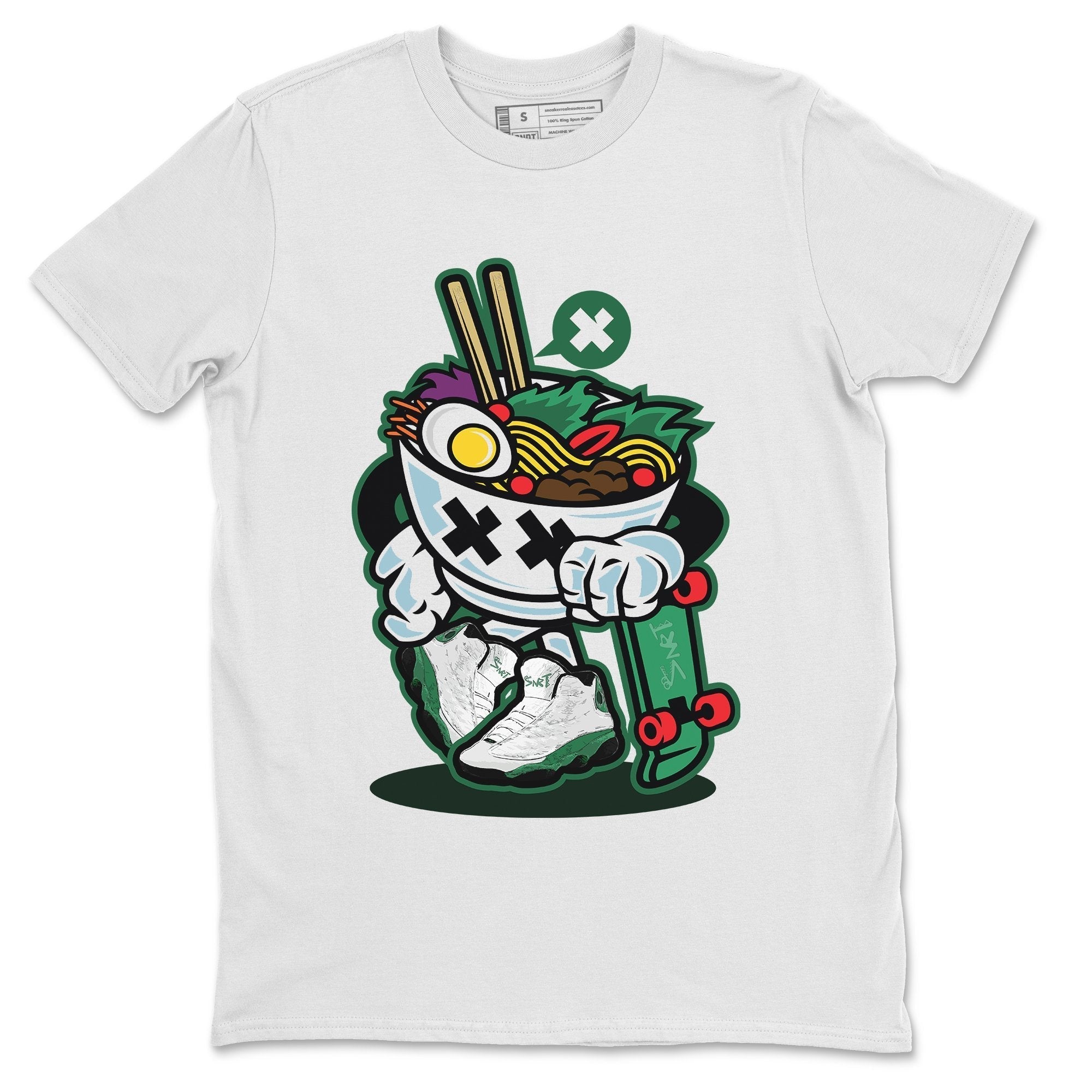 Ramen Style Unisex Tops - Air Jordan 13 Lucky Green