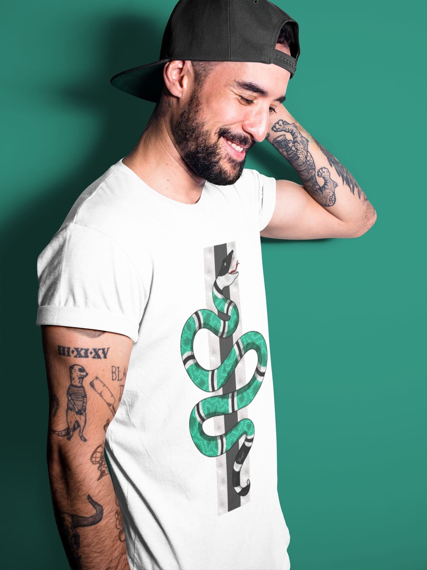 Snake Unisex Tops - Air Jordan 13 Lucky Green