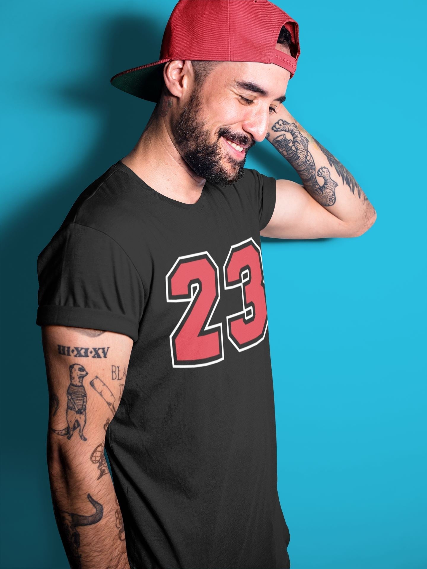 23 Unisex Tops - Air Jordan 14 Gym Red