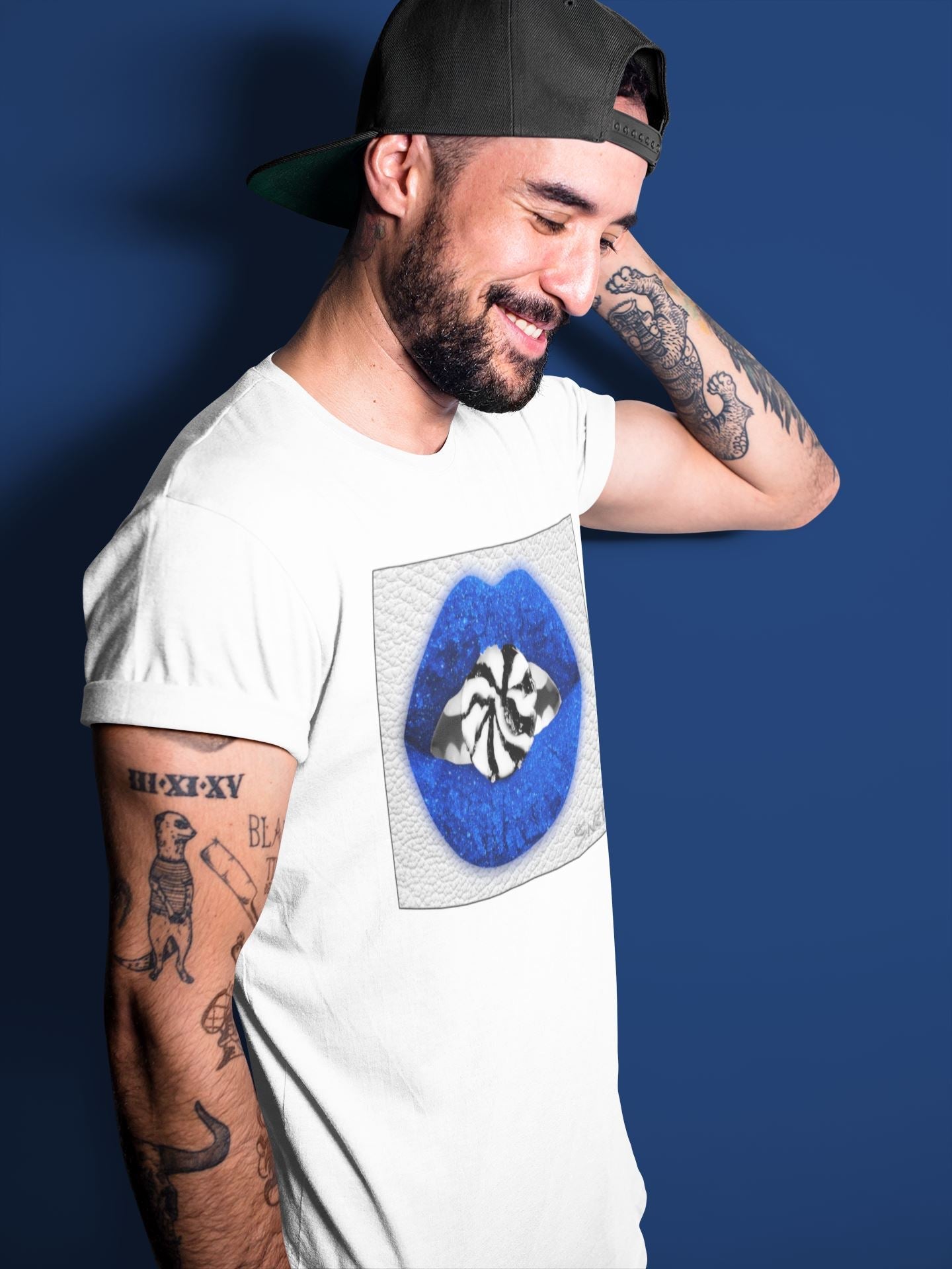 Lips Candy Unisex Tops - Air Jordan 14 Hyper Royal