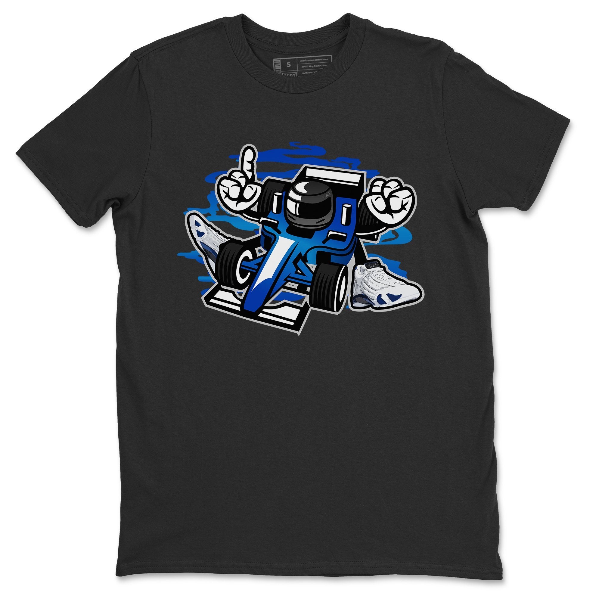 Racer Unisex Tops - Air Jordan 14 Hyper Royal