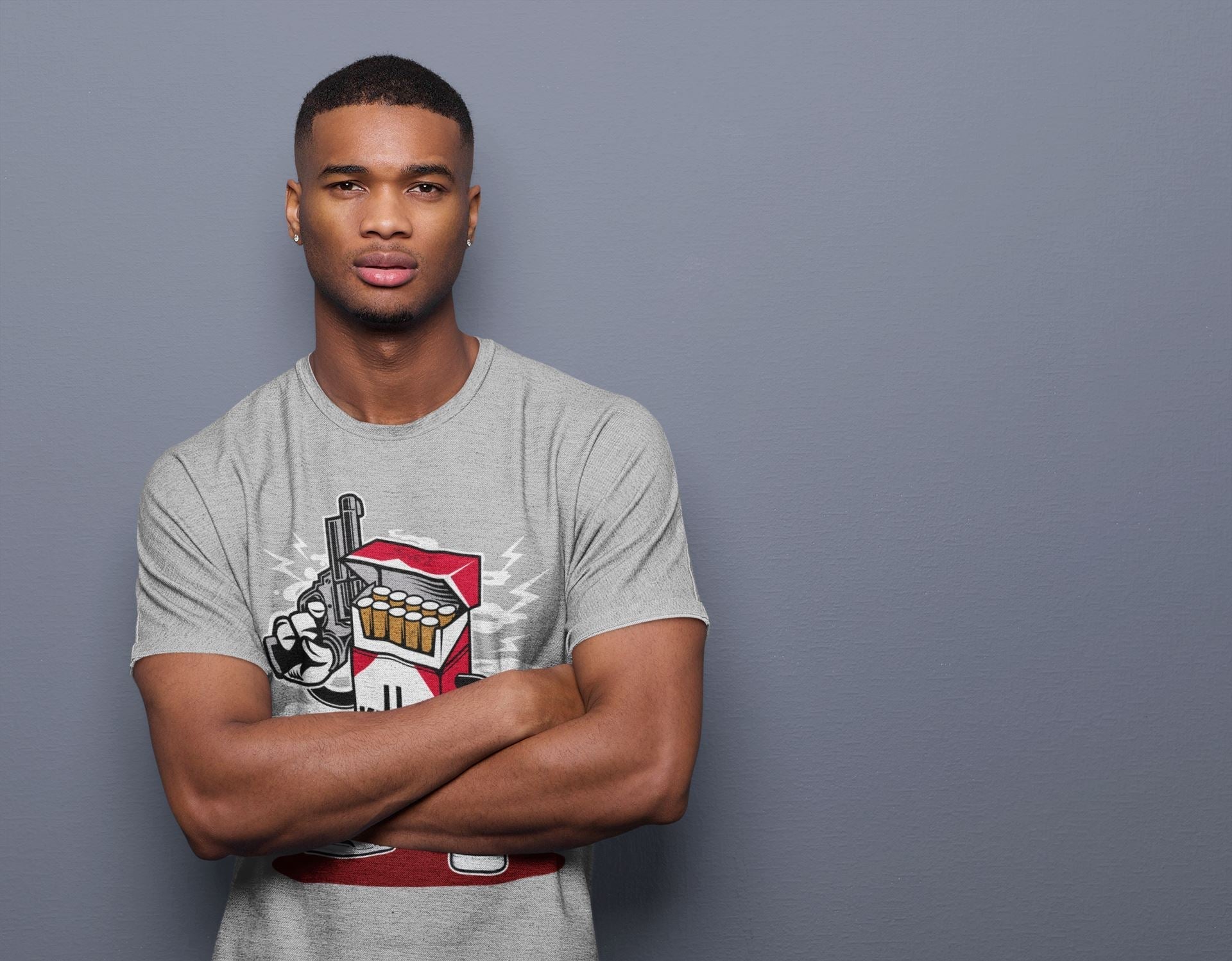 Killer Unisex Tops - Air Jordan 3 Fire Red