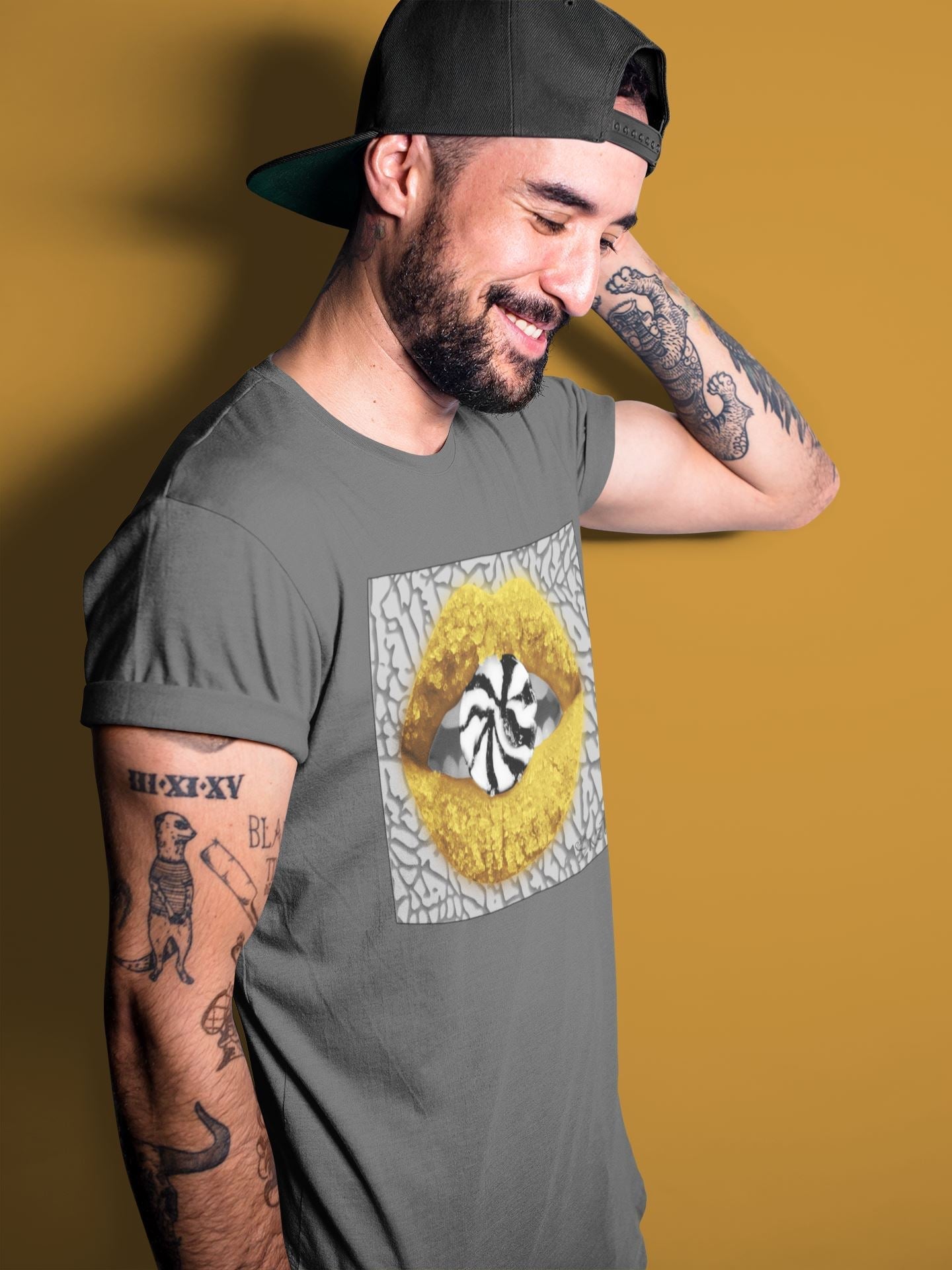 Lips Candy Unisex Tops - Air Jordan 3 Laser Orange