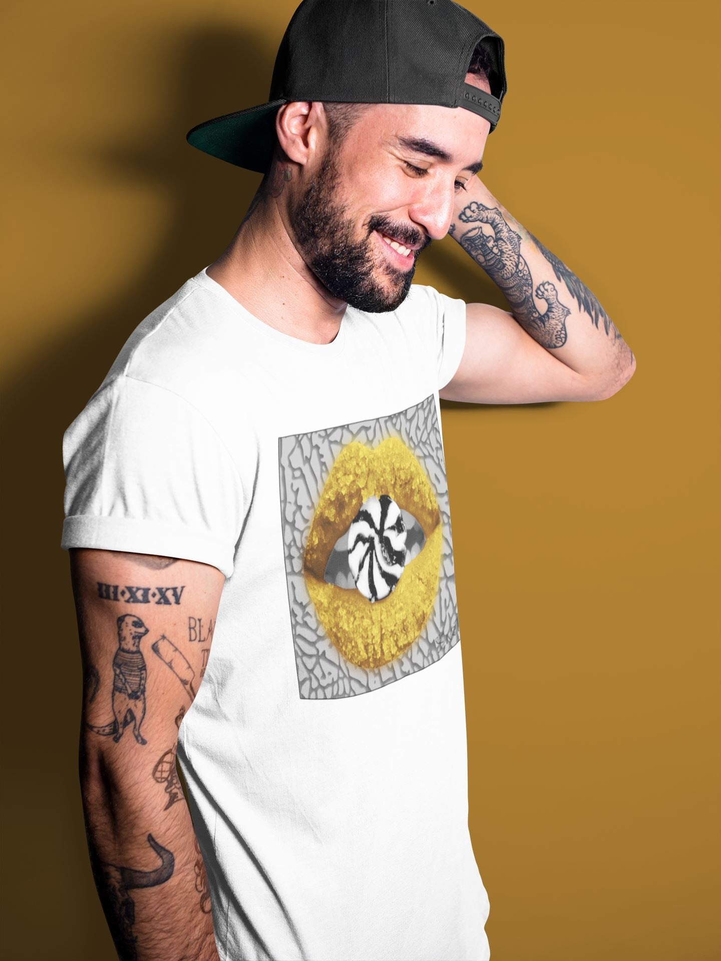 Lips Candy Unisex Tops - Air Jordan 3 Laser Orange