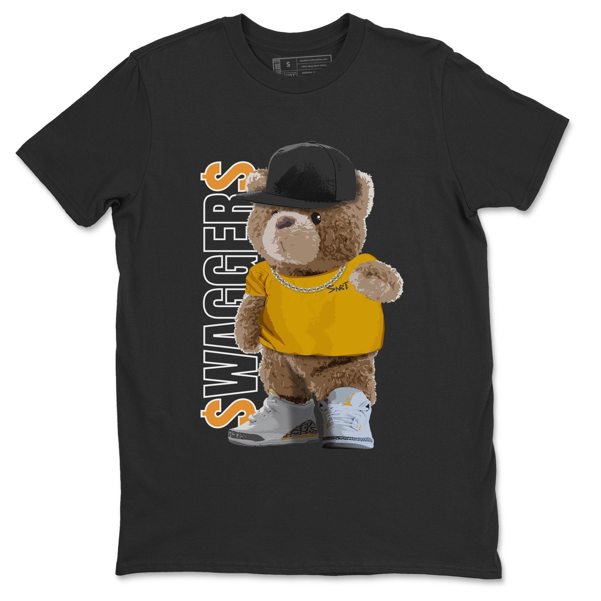 Bear Swaggers Unisex Tops - Air Jordan 3 Laser Orange
