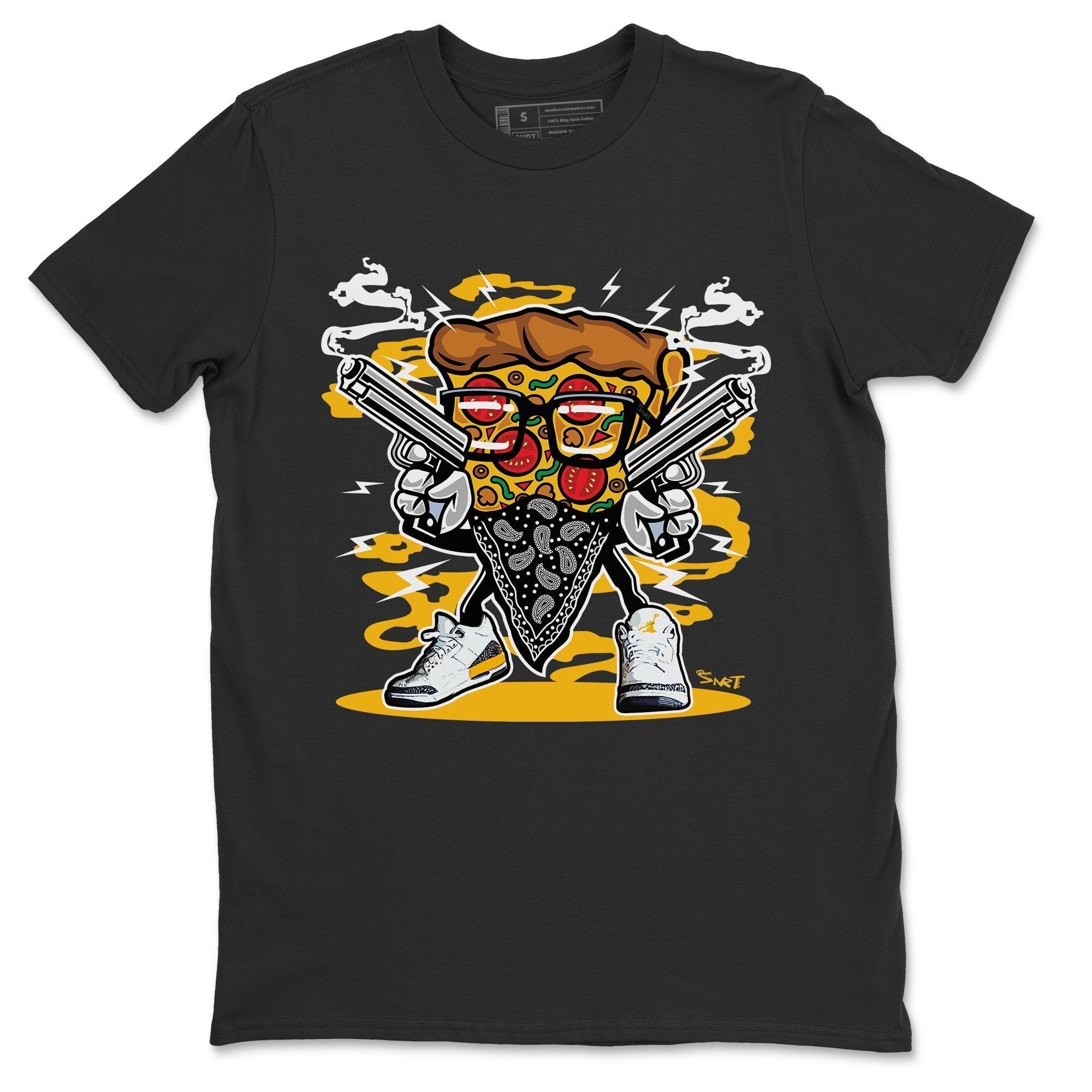 Pizza Man Unisex Tops - Air Jordan 3 Laser Orange