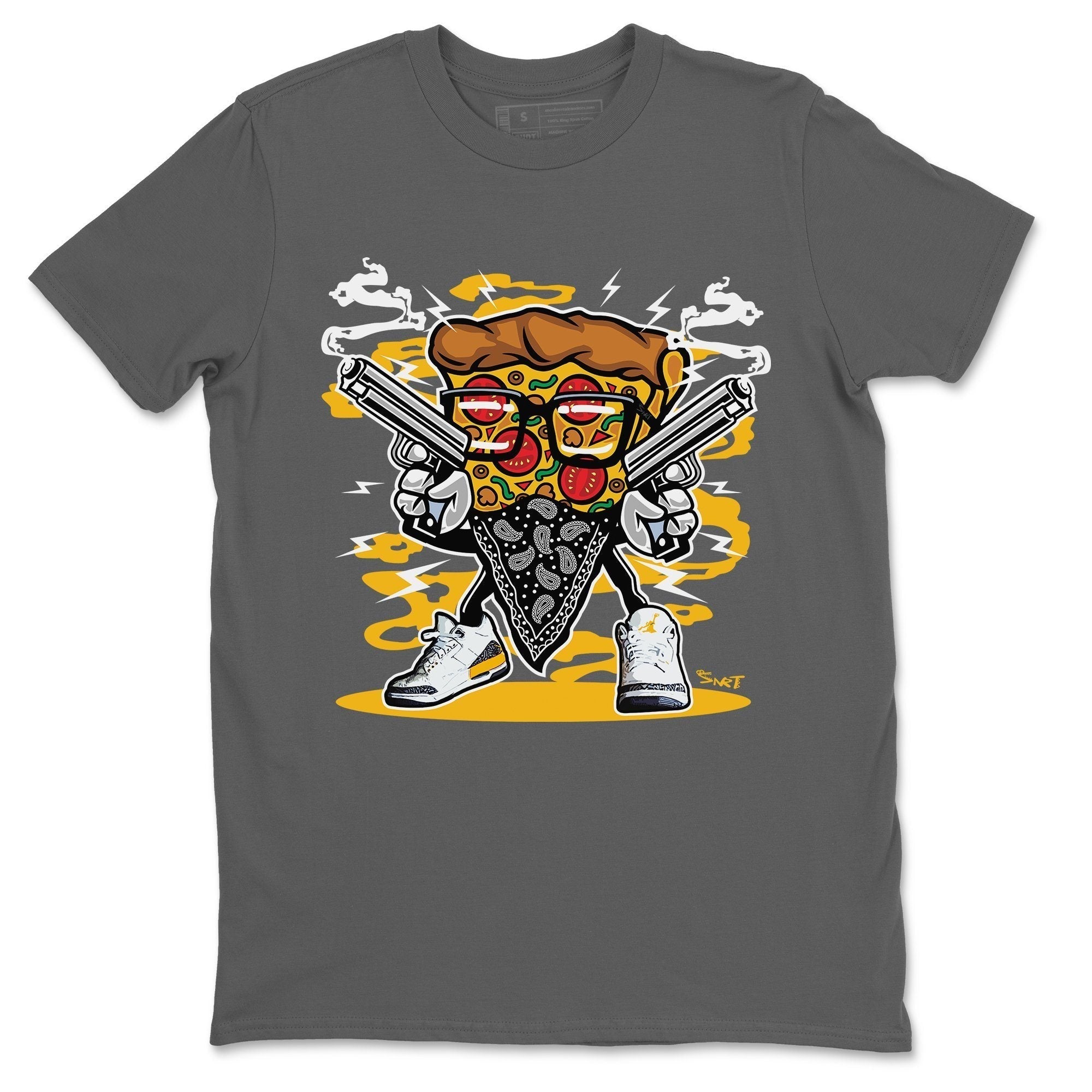 Pizza Man Unisex Tops - Air Jordan 3 Laser Orange