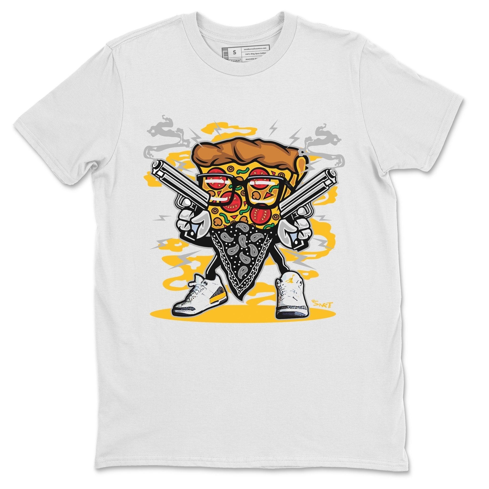 Pizza Man Unisex Tops - Air Jordan 3 Laser Orange