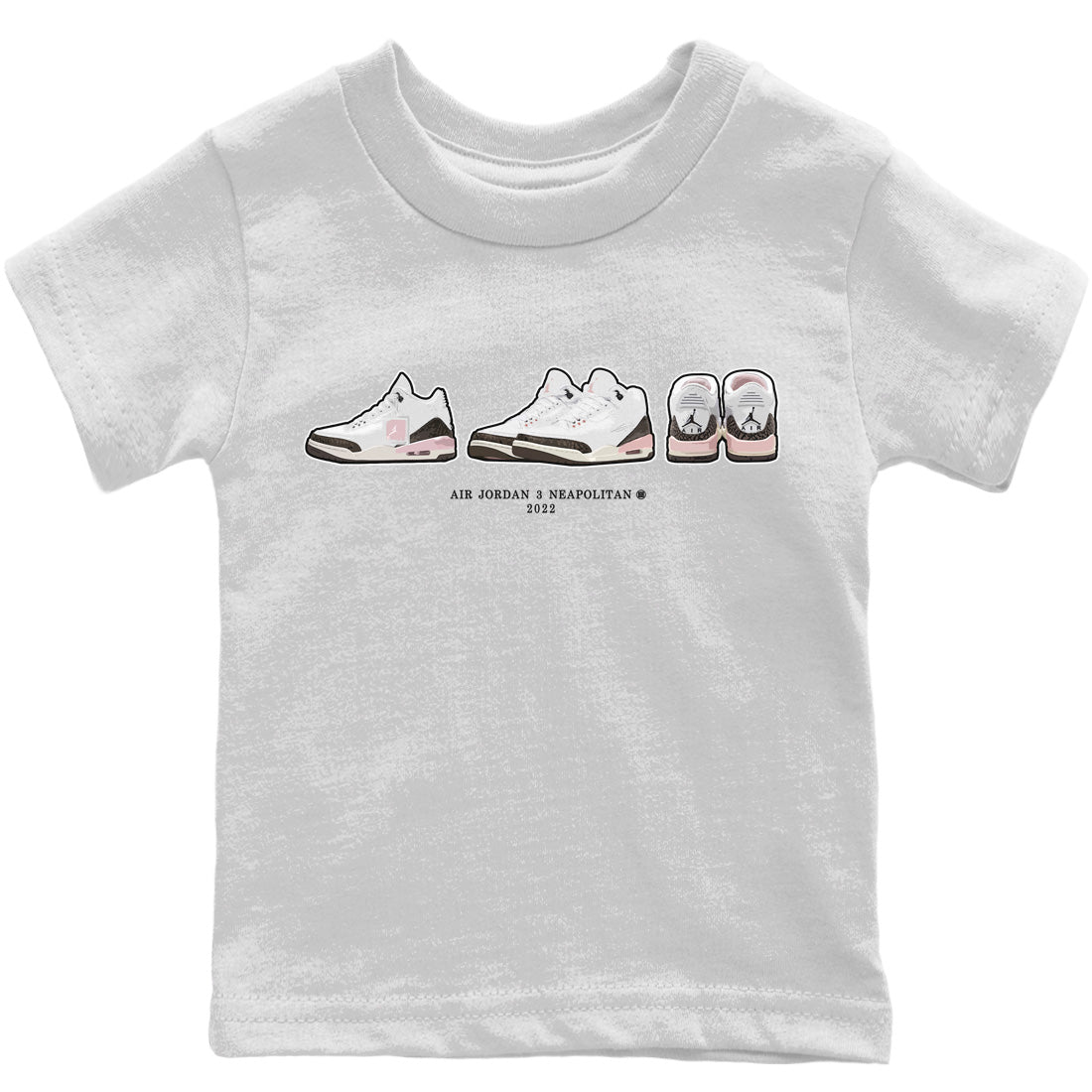 snkmatch Prelude Kids Tops - Air Jordan 3 Atmosphere