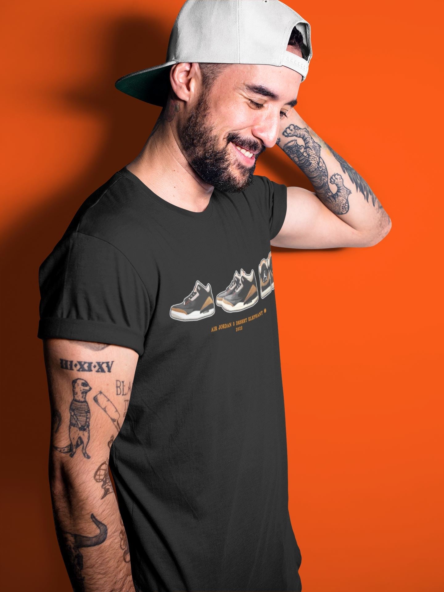 snkmatch Prelude Unisex Tops - Air Jordan 3 Desert Elephant