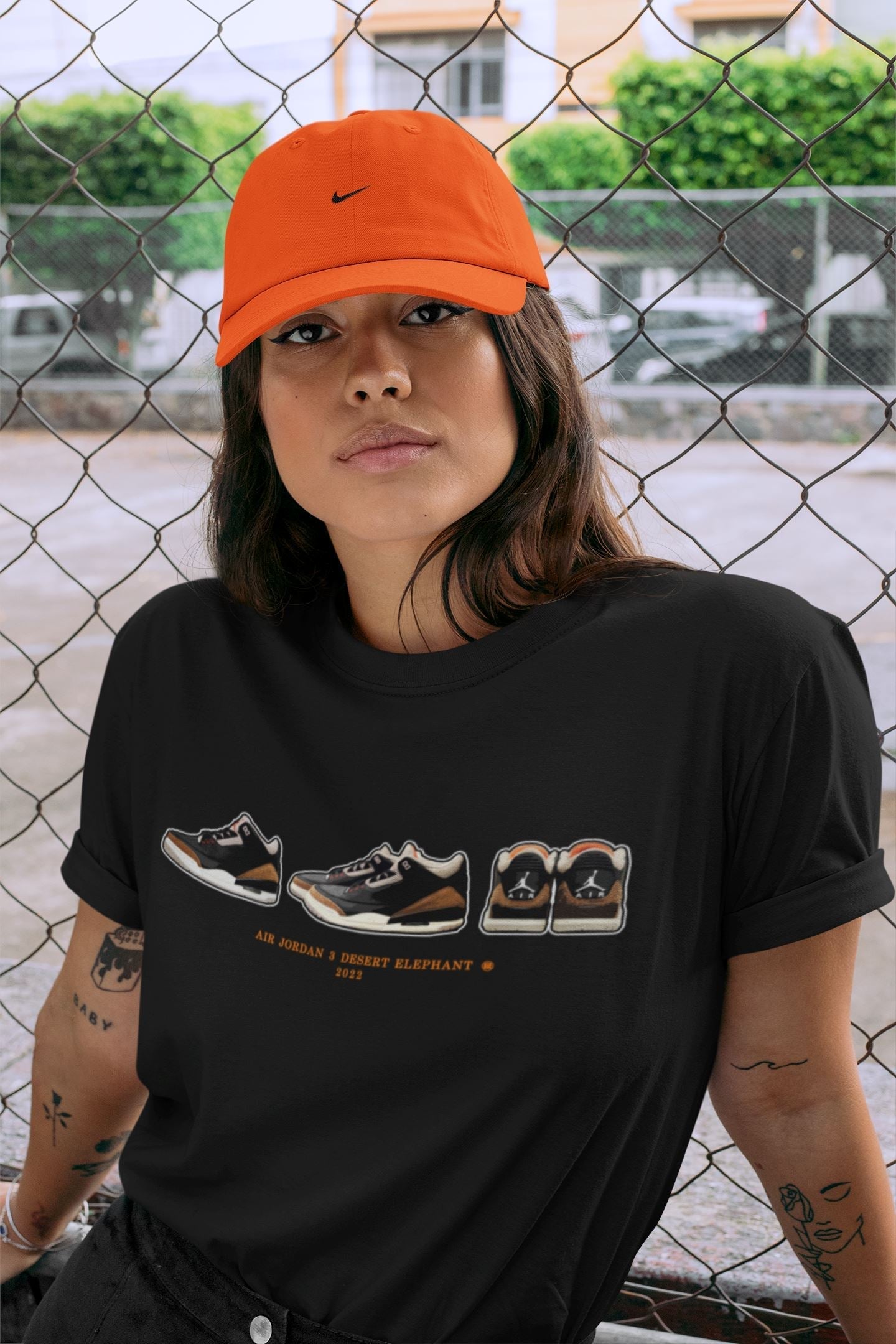 snkmatch Prelude Unisex Tops - Air Jordan 3 Desert Elephant