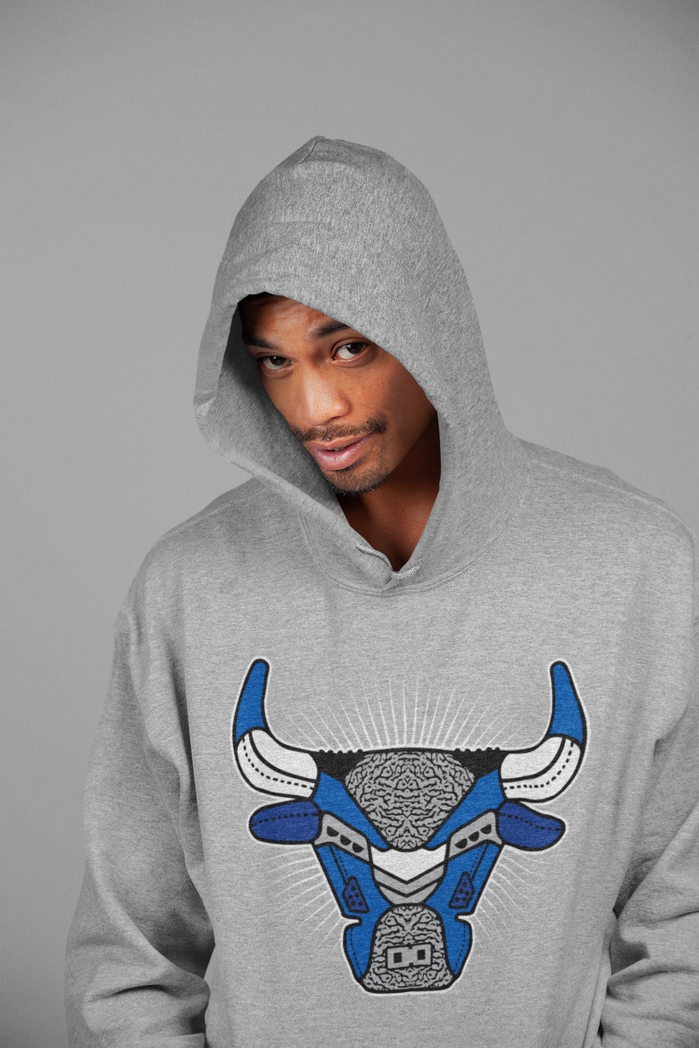 Bull Head Unisex Tops - Air Jordan 3 Varsity Royal