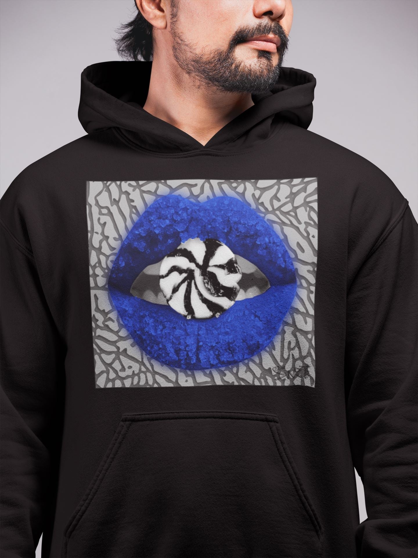 Lips Candy Unisex Tops - Air Jordan 3 Varsity Royal