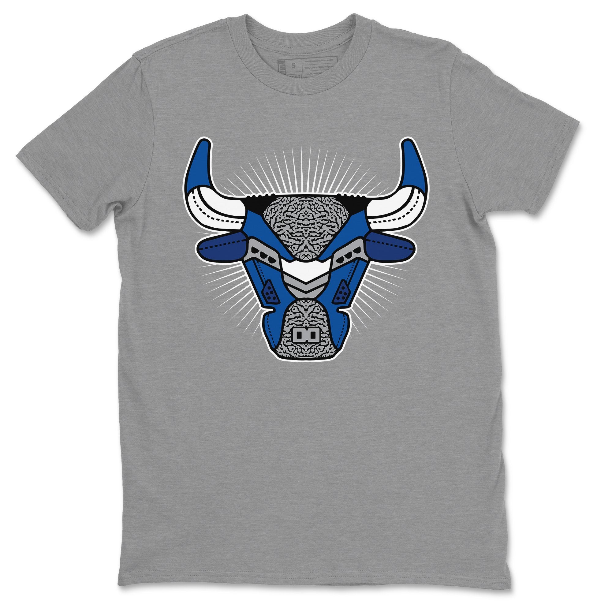 Bull Head Unisex Tops - Air Jordan 3 Varsity Royal