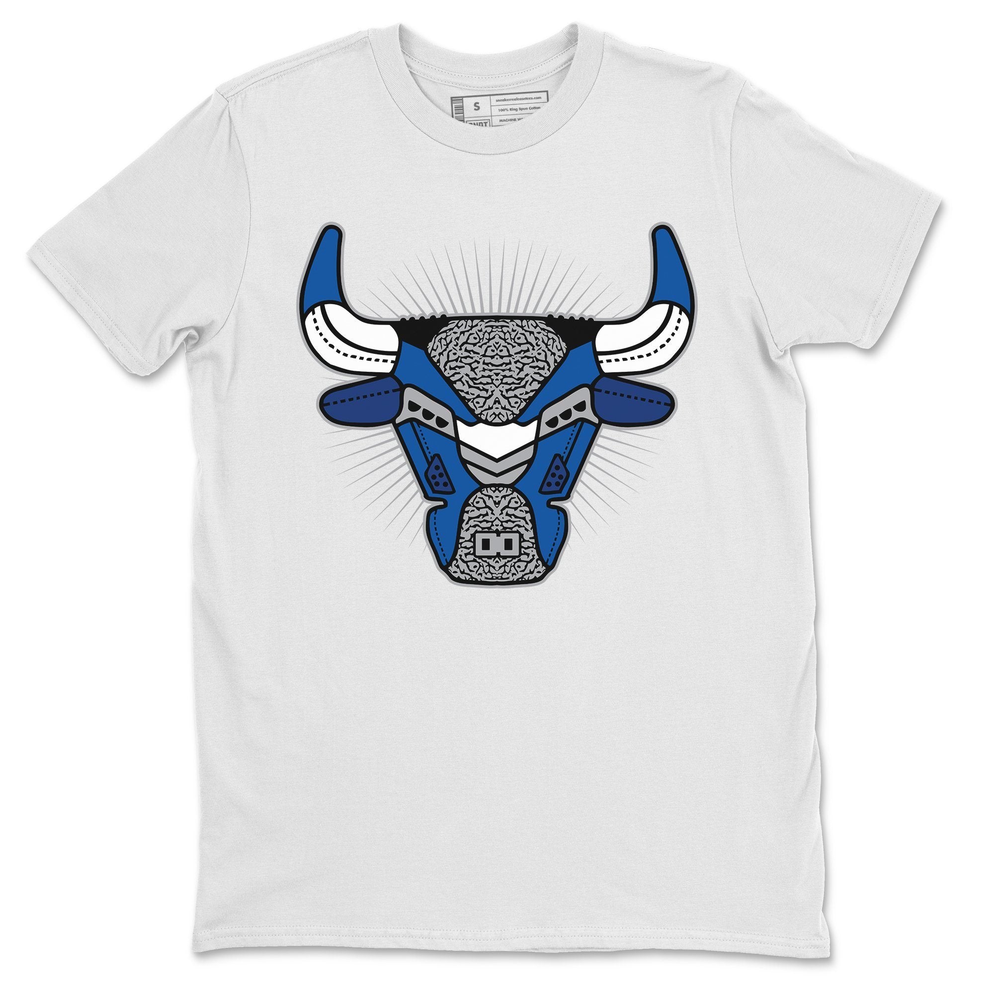 Bull Head Unisex Tops - Air Jordan 3 Varsity Royal