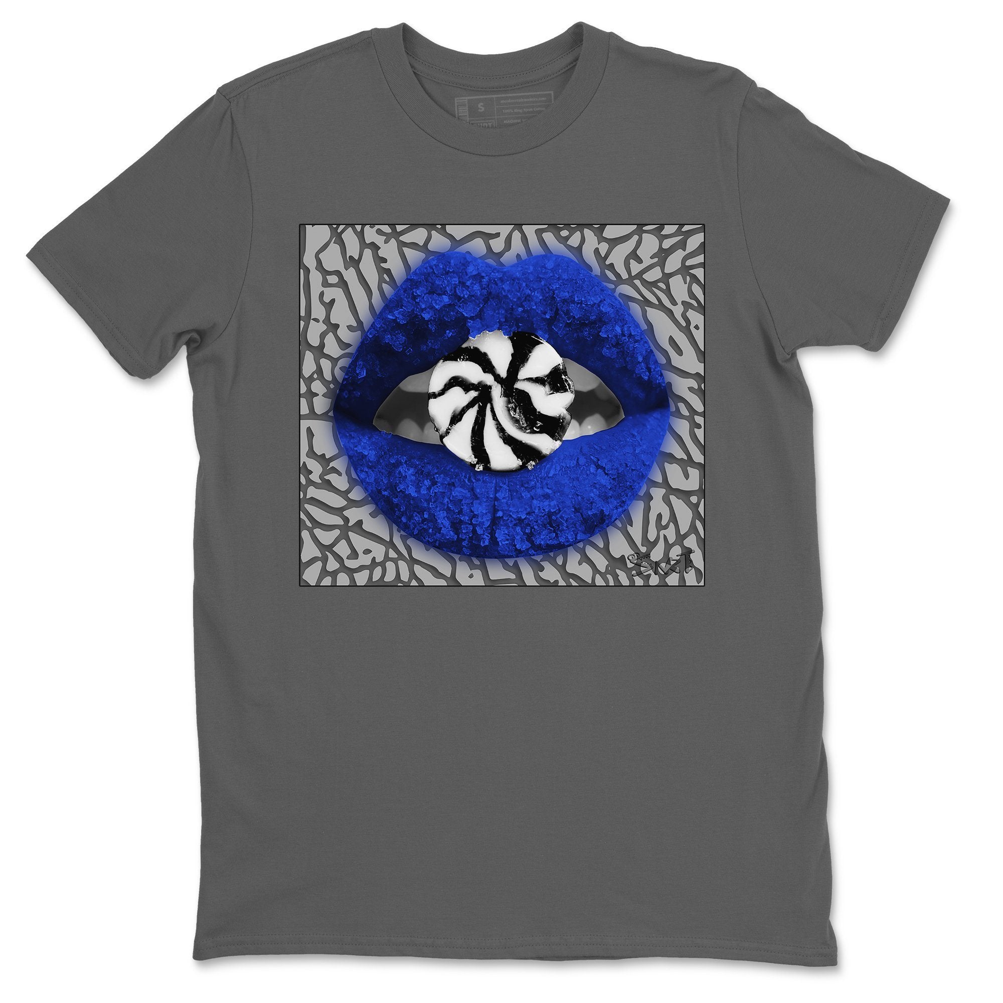 Lips Candy Unisex Tops - Air Jordan 3 Varsity Royal