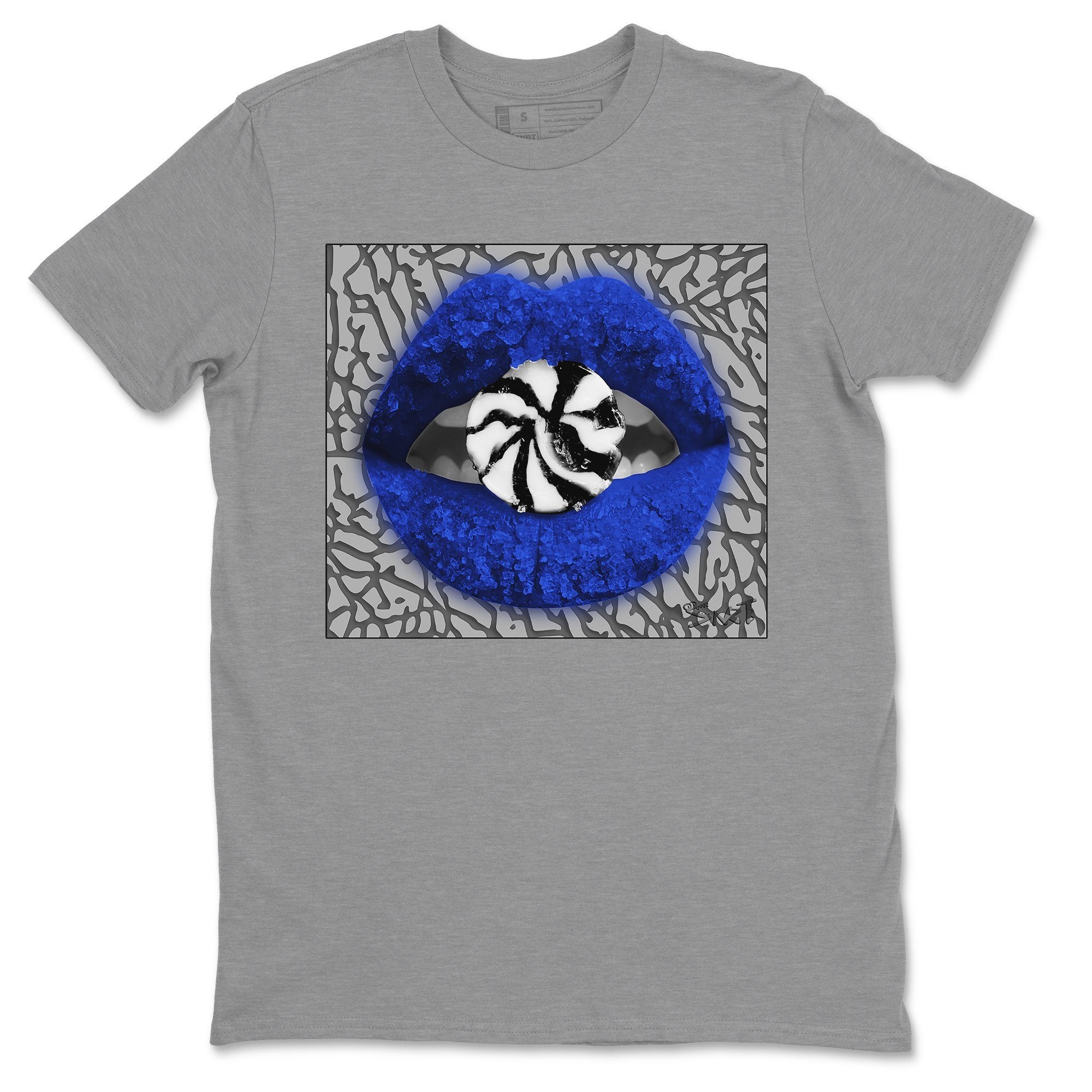 Lips Candy Unisex Tops - Air Jordan 3 Varsity Royal