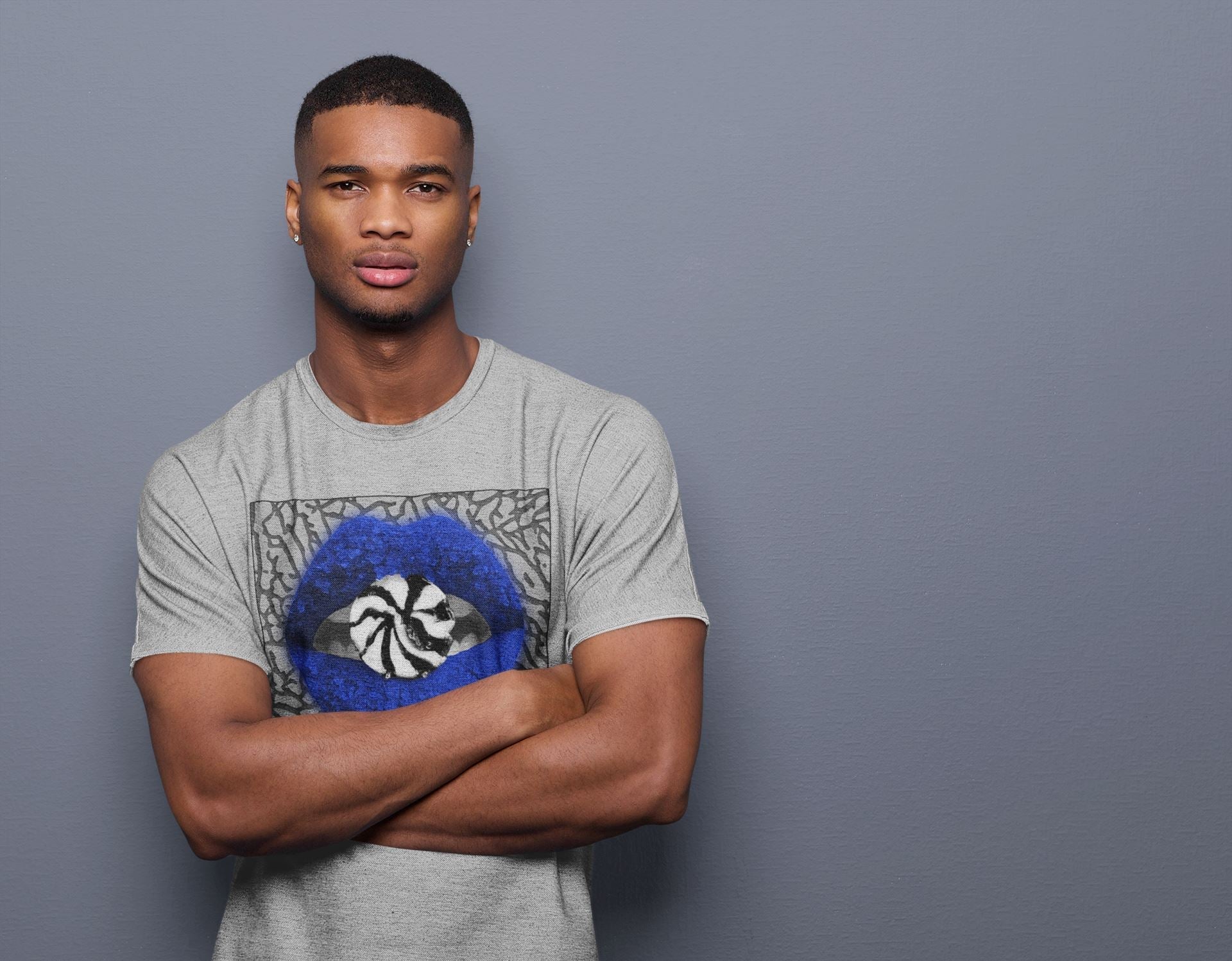 Lips Candy Unisex Tops - Air Jordan 3 Varsity Royal