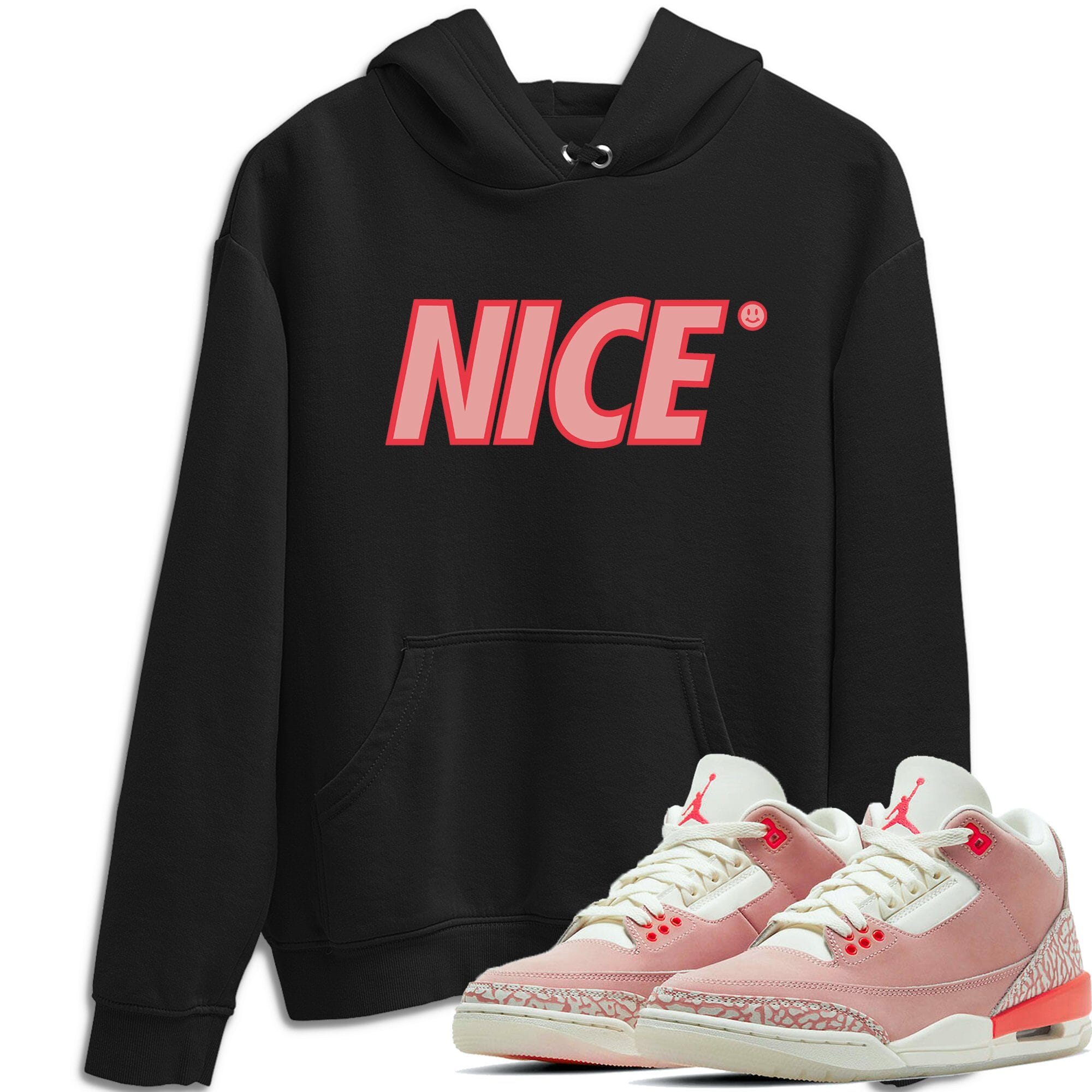 Nice Smile Unisex Tops - Air Jordan 3 Rust Pink