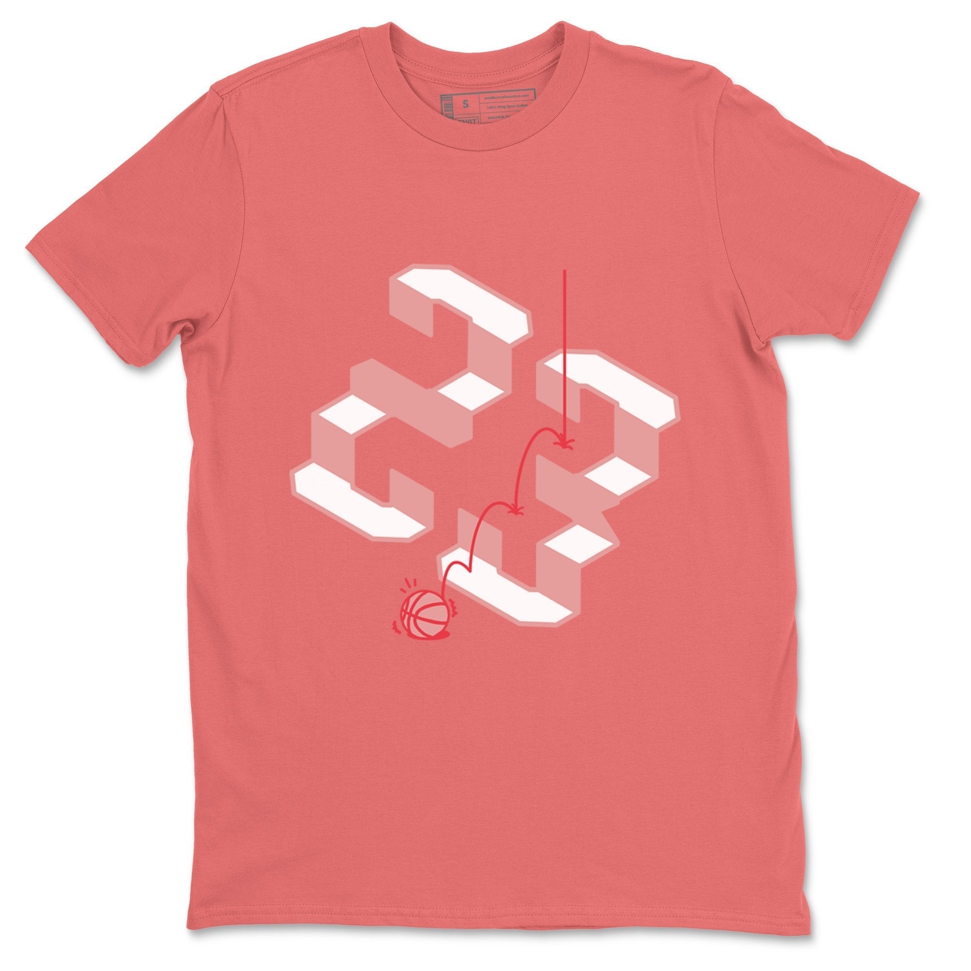 Steps Unisex Tops - Air Jordan 3 Rust Pink