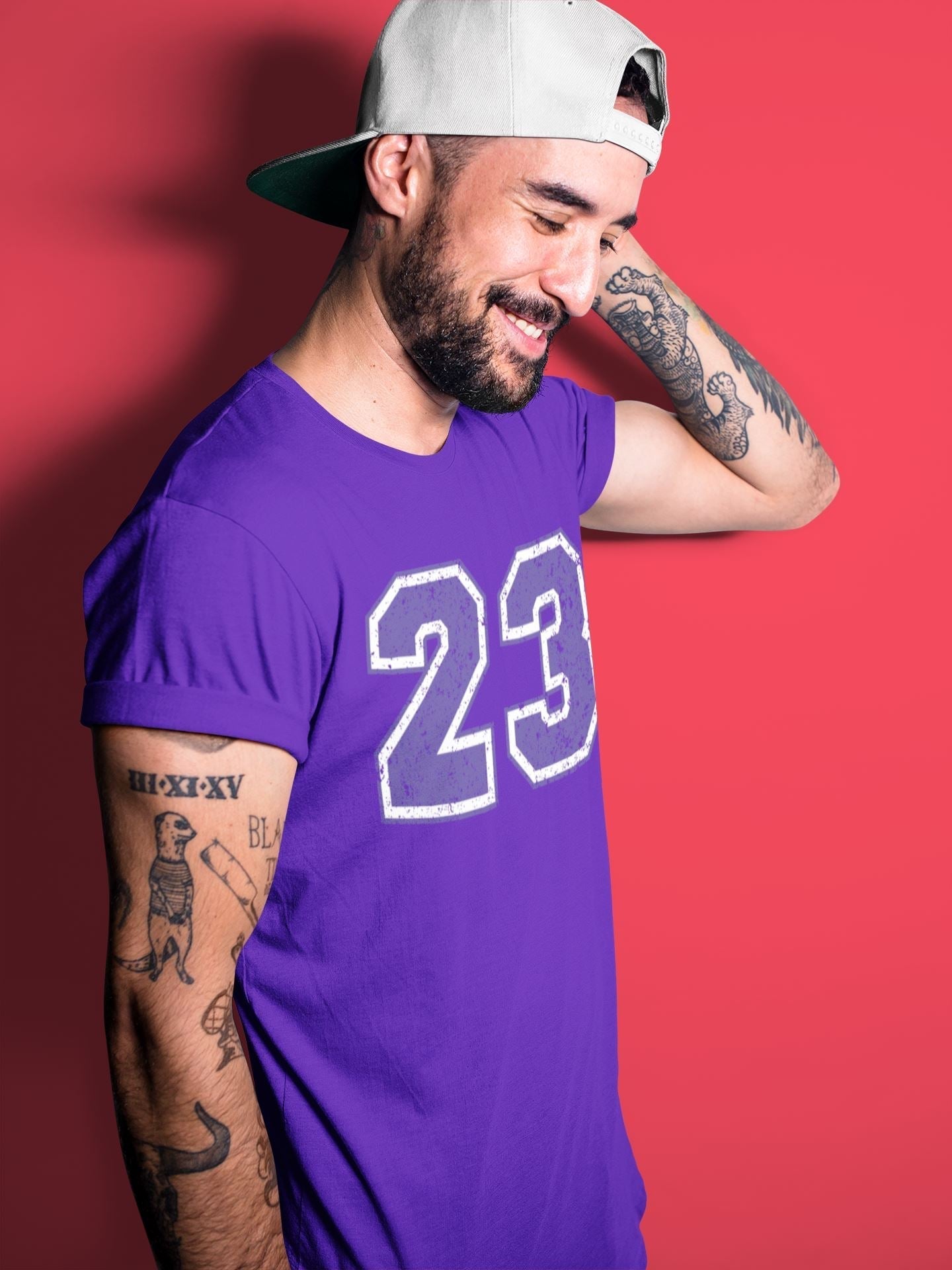 23 Unisex Tops - Air Jordan 4 Court Purple