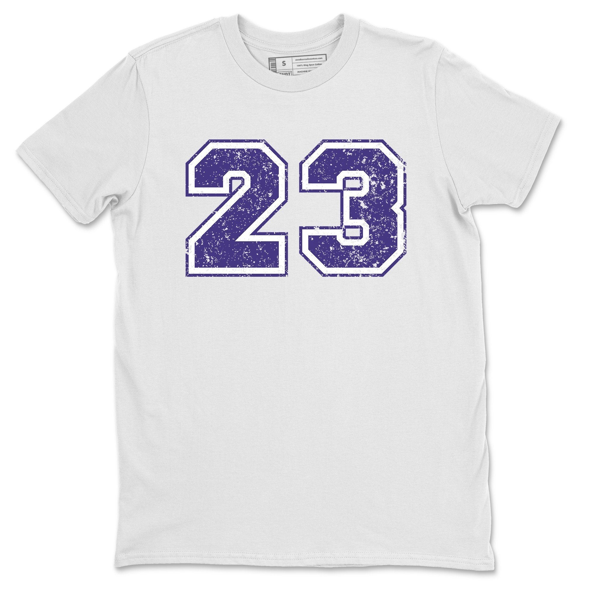 23 Unisex Tops - Air Jordan 4 Court Purple