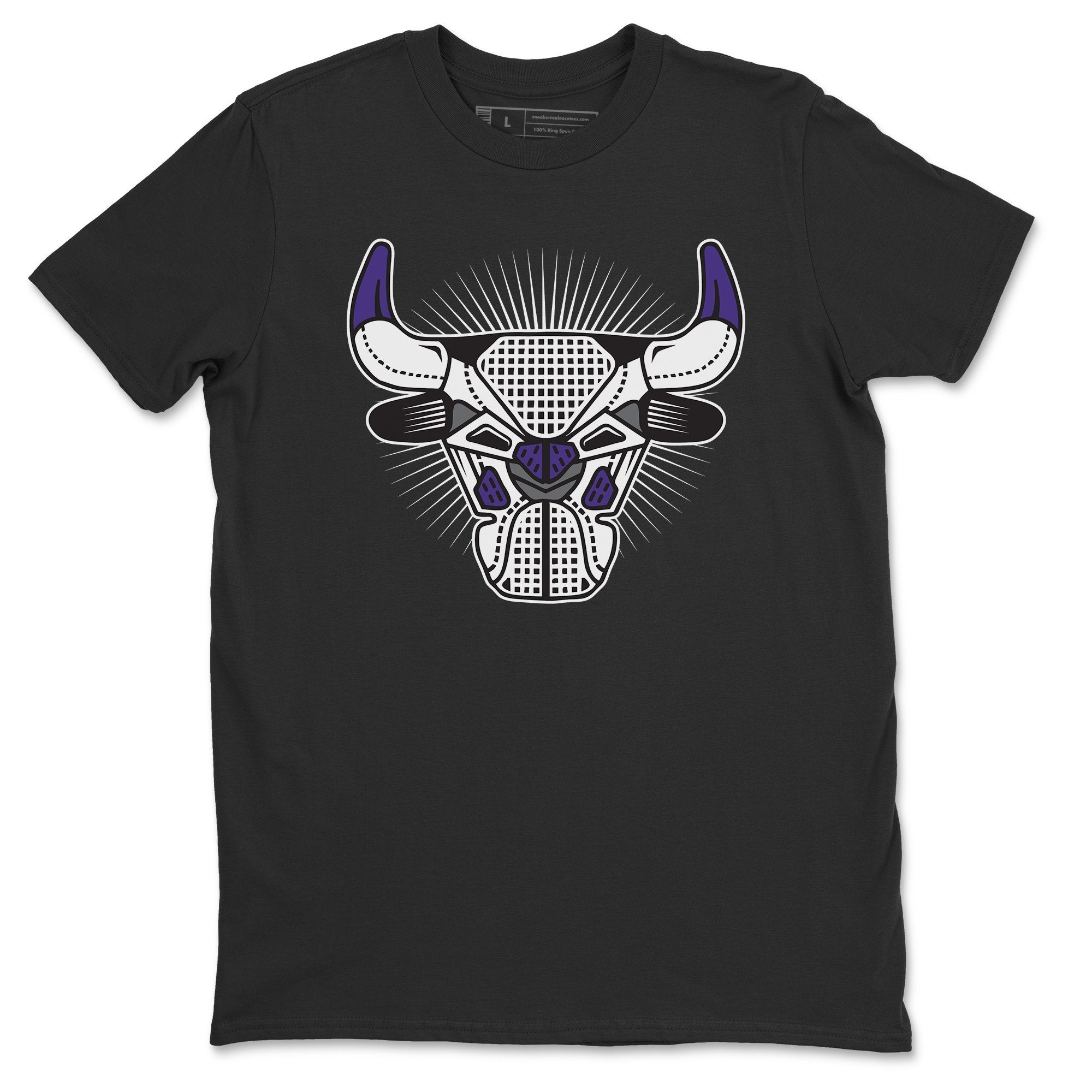 Bull Head Unisex Tops - Air Jordan 4 Court Purple