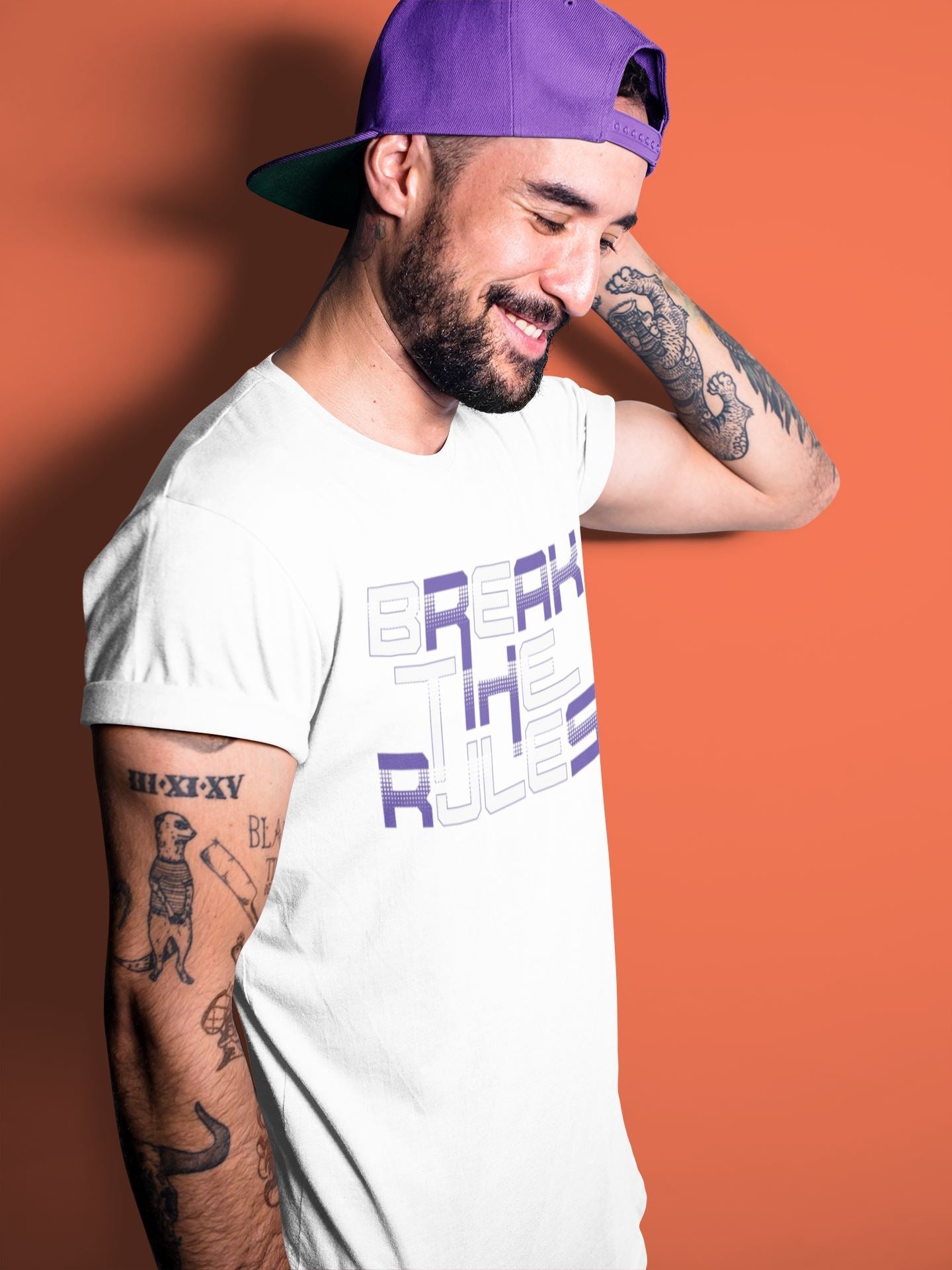 Break The Rules Unisex Tops - Air Jordan 4 Court Purple