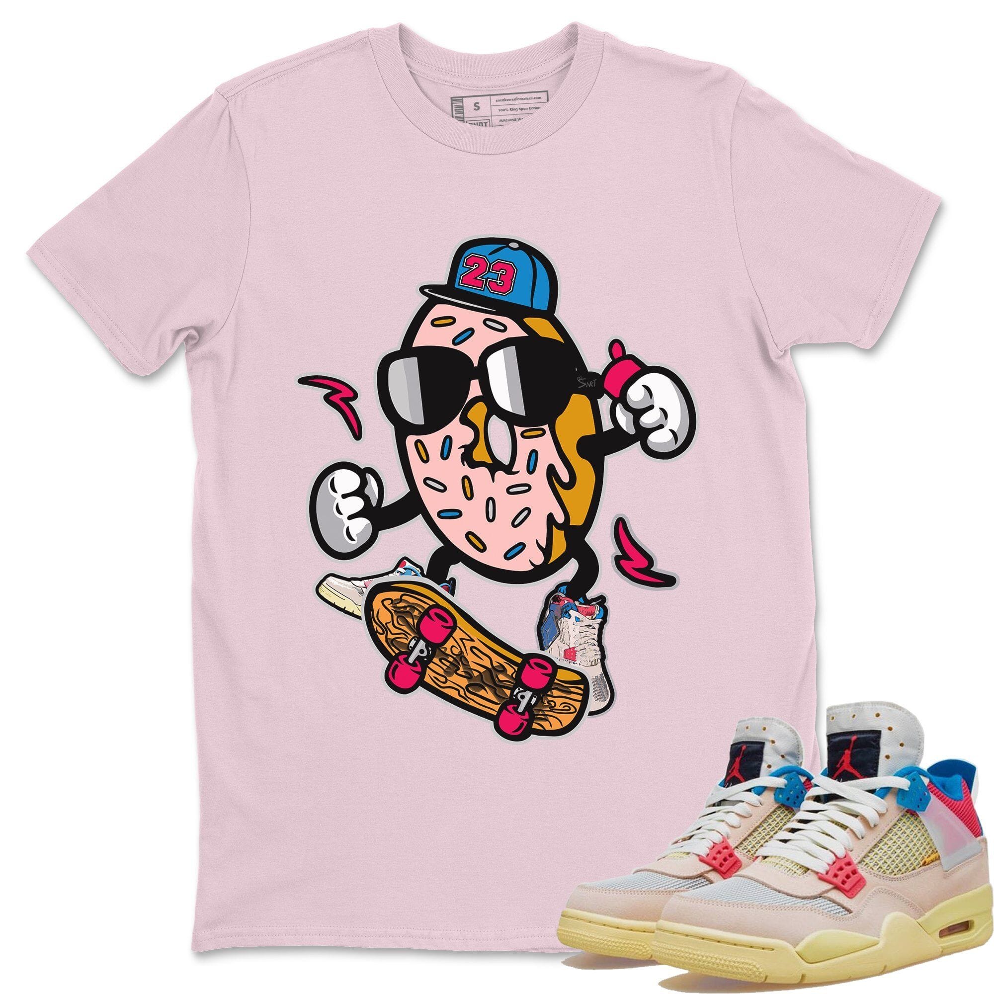Donut Skater Unisex Tops - Air Jordan 4 Union Guava Ice