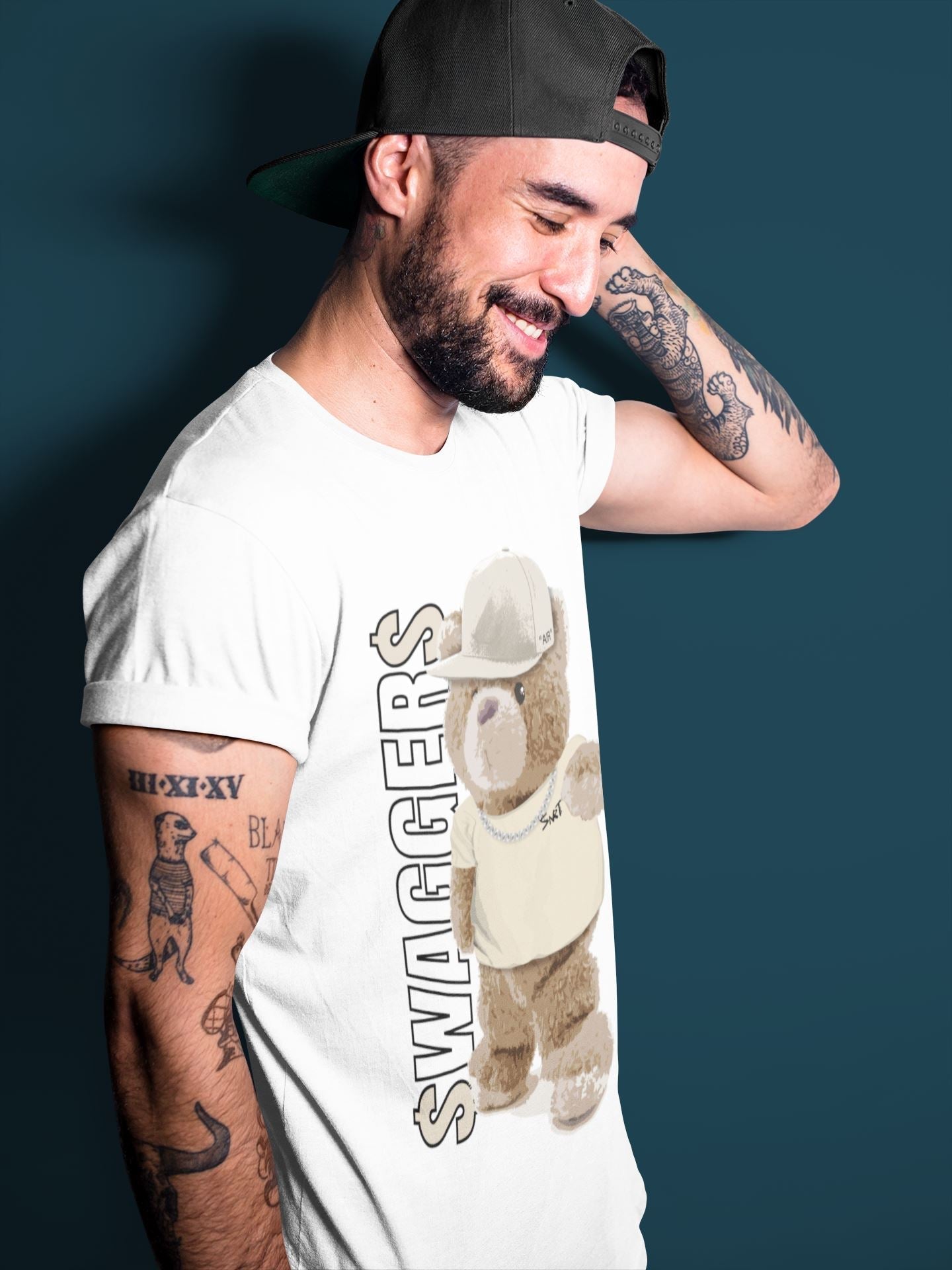 Bear Swaggers Unisex Tops - Air Jordan 4 OFF-WHITE Sail