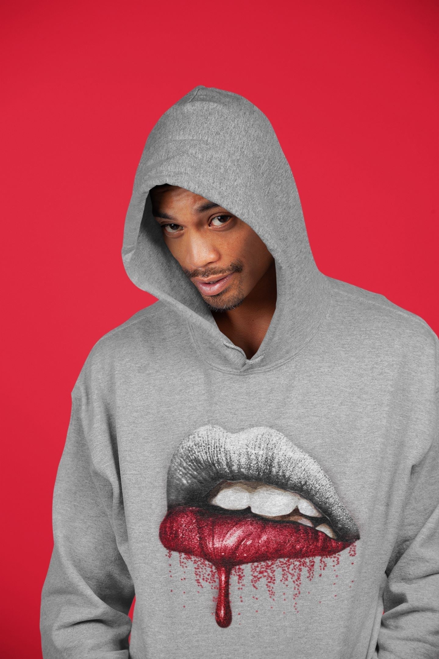 Dripping Lips Unisex Tops - Air Jordan 4 Fire Red