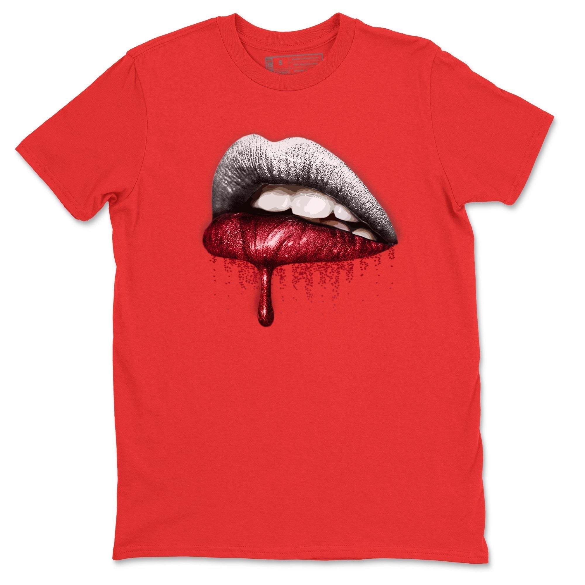 Dripping Lips Unisex Tops - Air Jordan 4 Fire Red